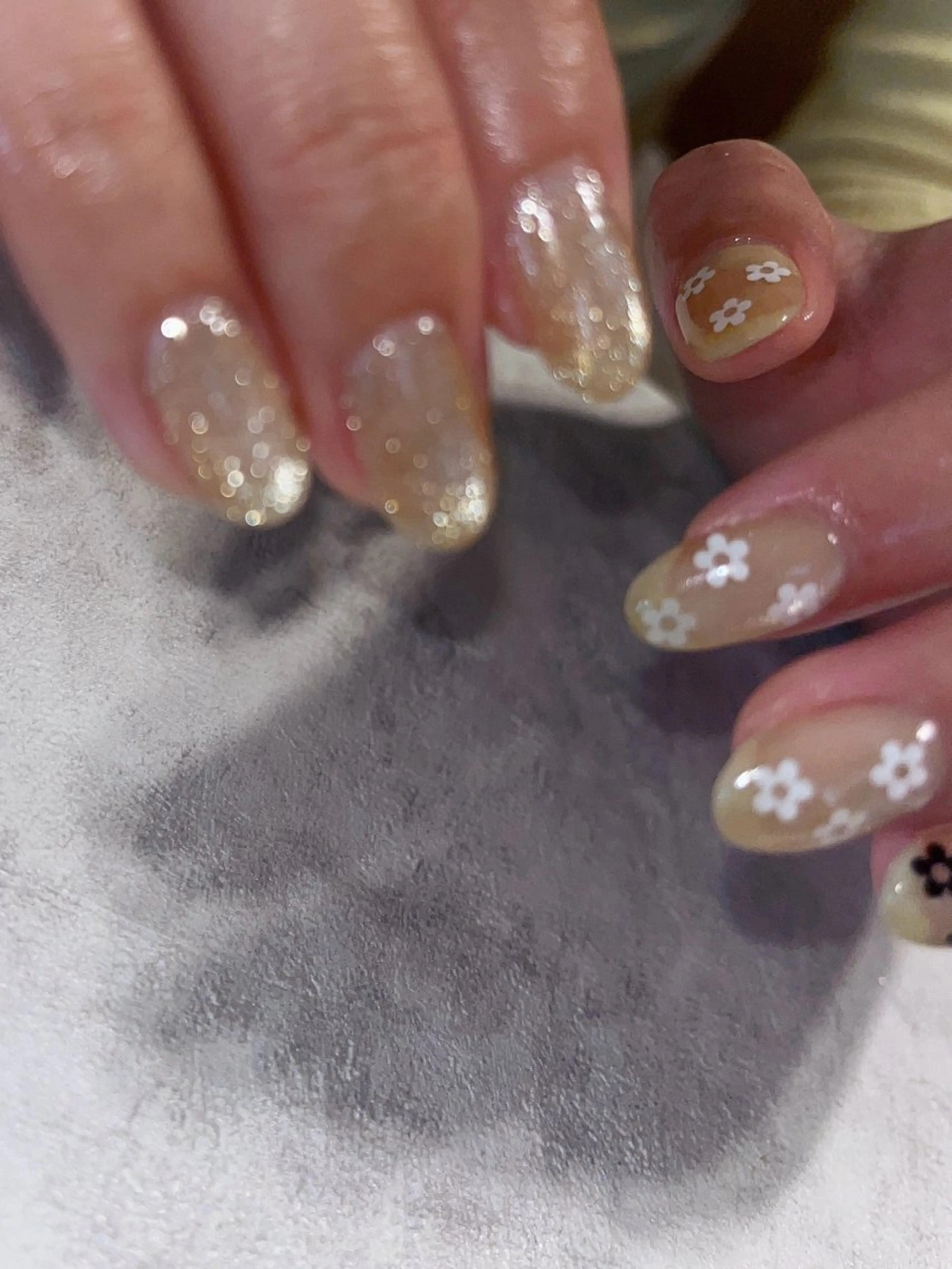 ネイル ホログラムネイル ハンドネイル 大向 祐子のネイルデザイン