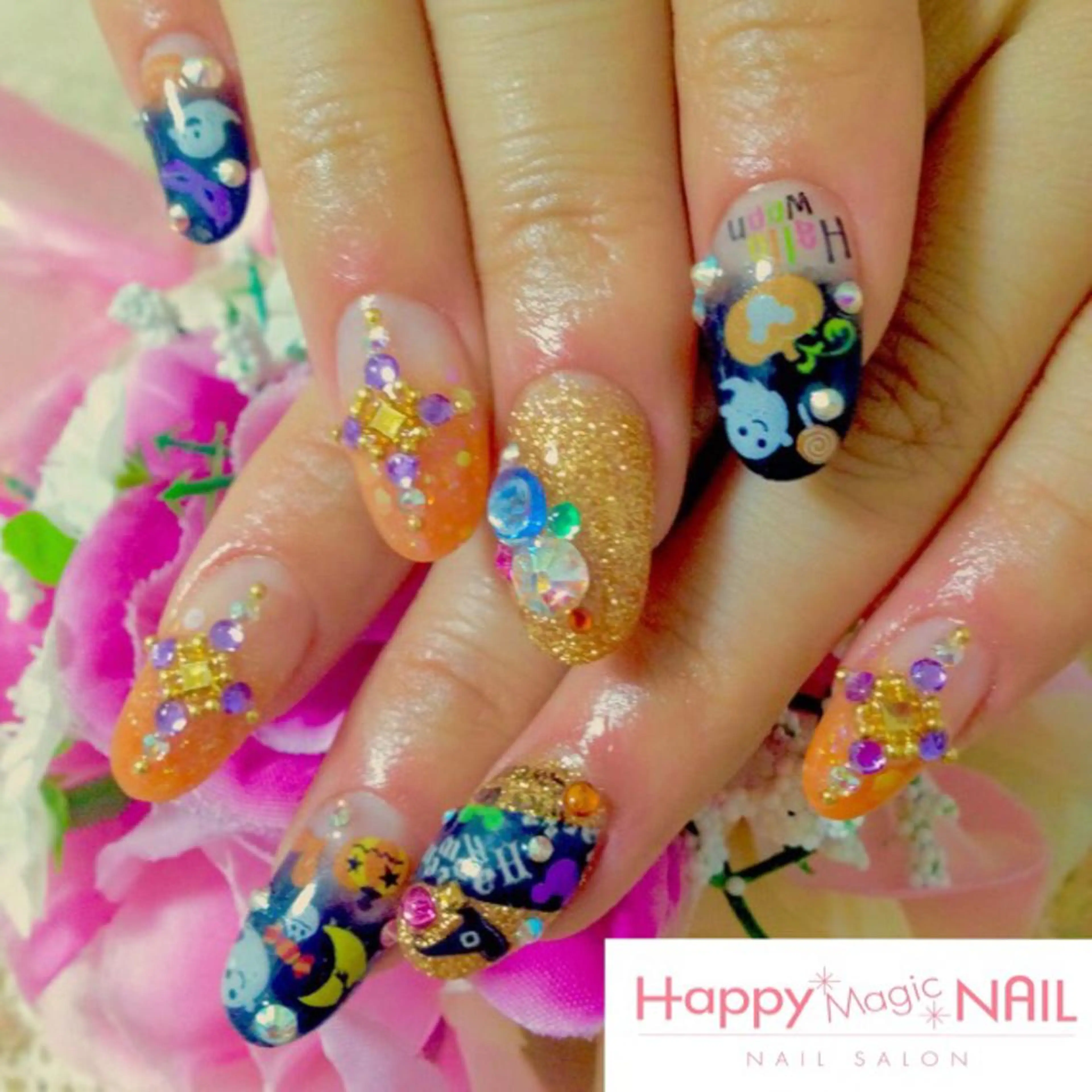 ネイル ジェルネイル HappyMagic NAILのネイルデザイン