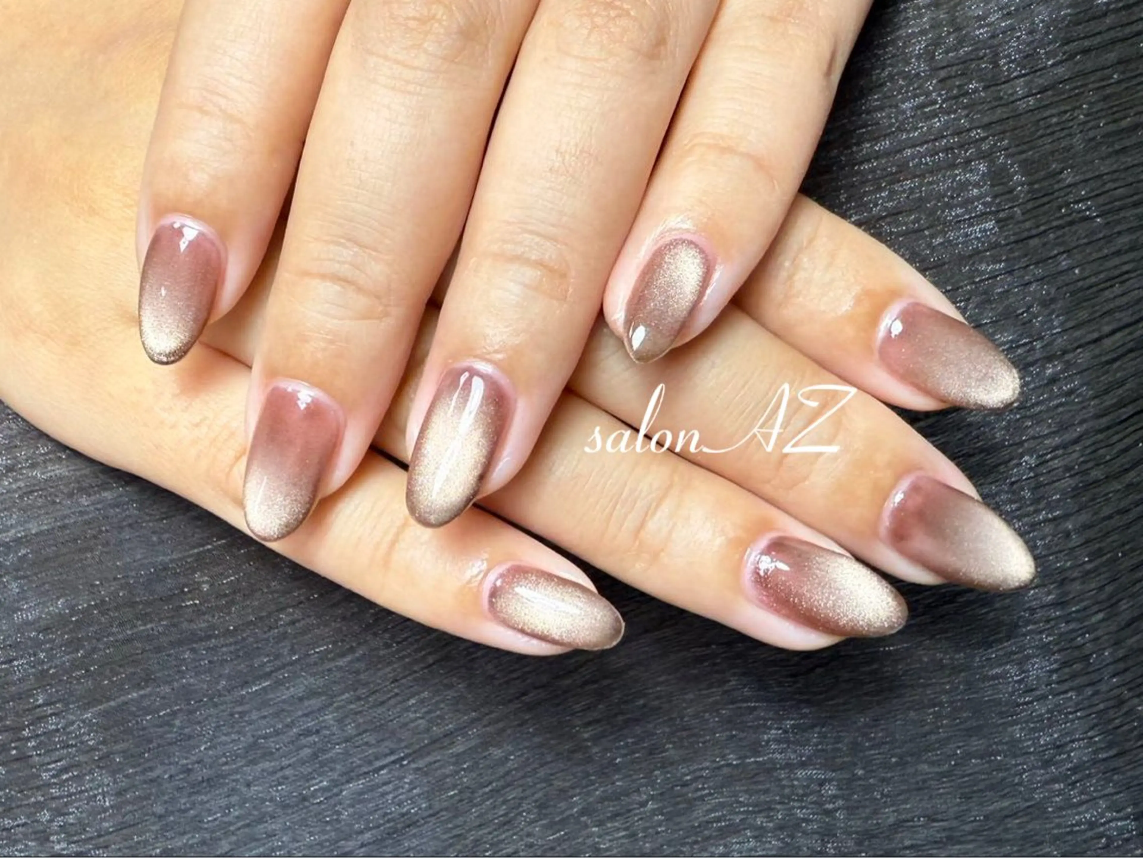 ネイル アートネイル 長さ出し フットネイル フレンチネイル ジェルネイル Salon AZ所属・salon AZ jr.ネイリストのネイルデザイン