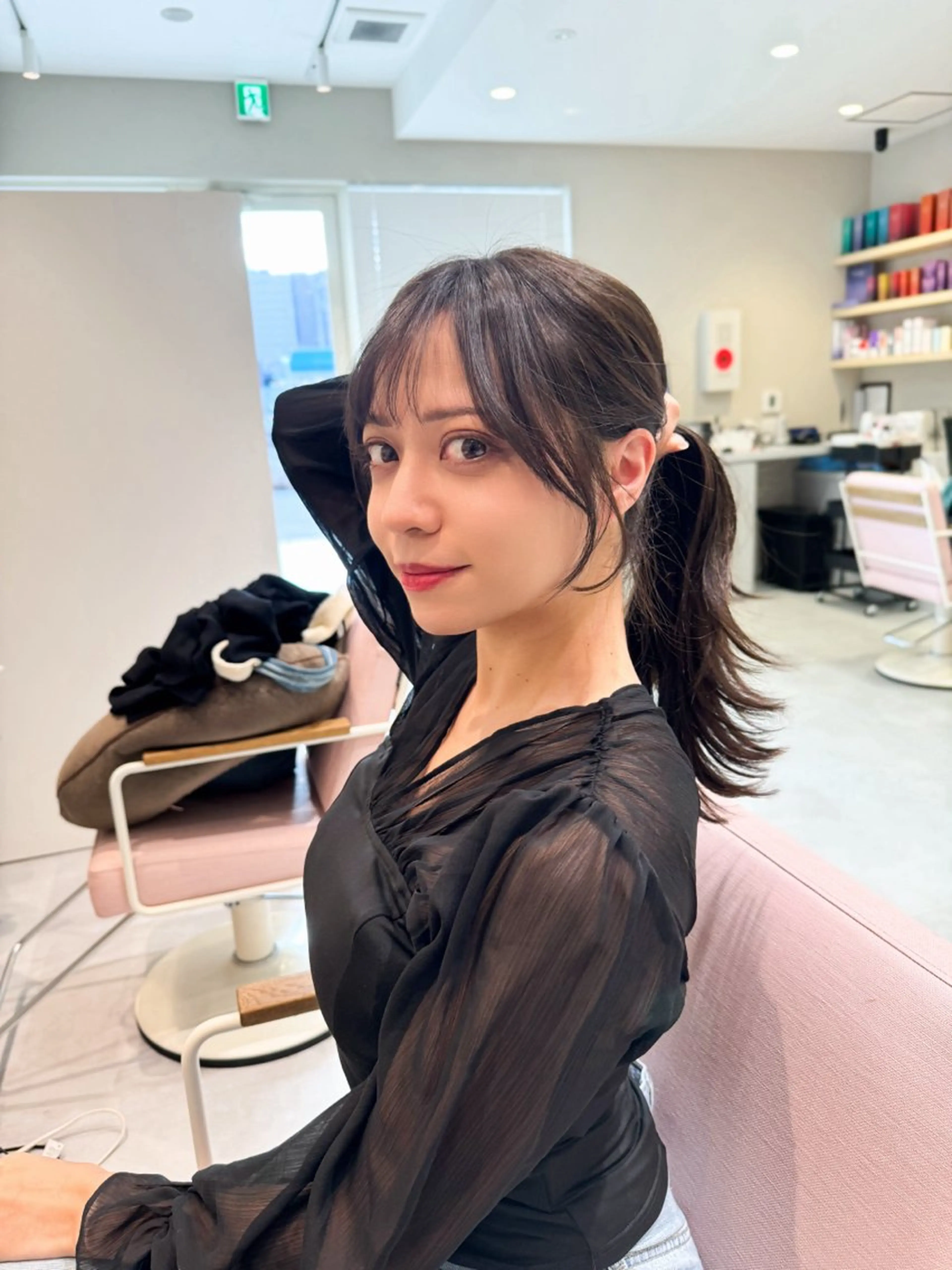 ロング カラー カット ヘアカラー トリートメント ヘアセット ✂️似合わせの魔術師 石田一樹✂️のヘアスタイル