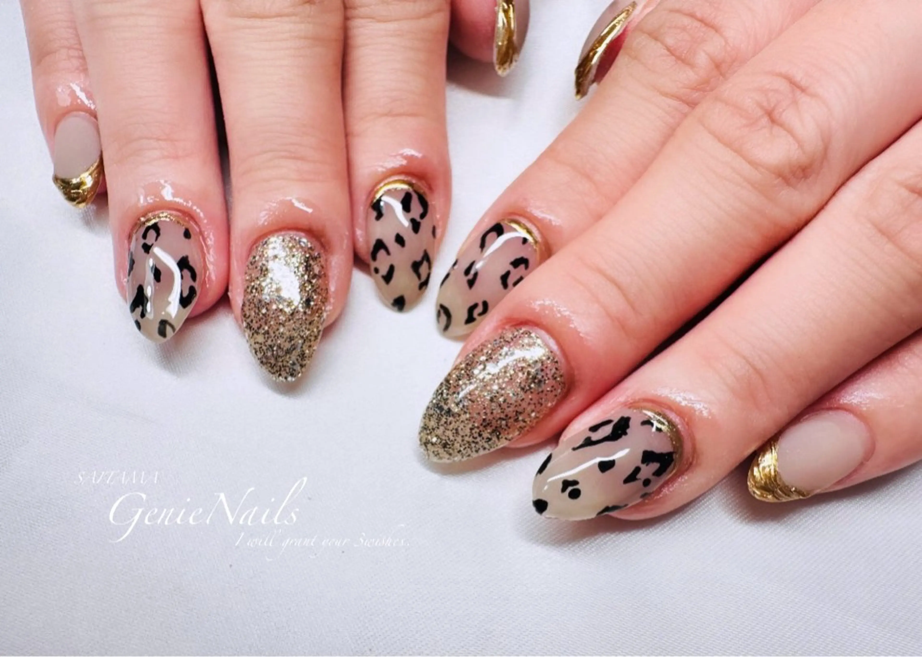 メンズ ネイル アートネイル フットネイル 持ち込み Genie Nailsのネイルデザイン