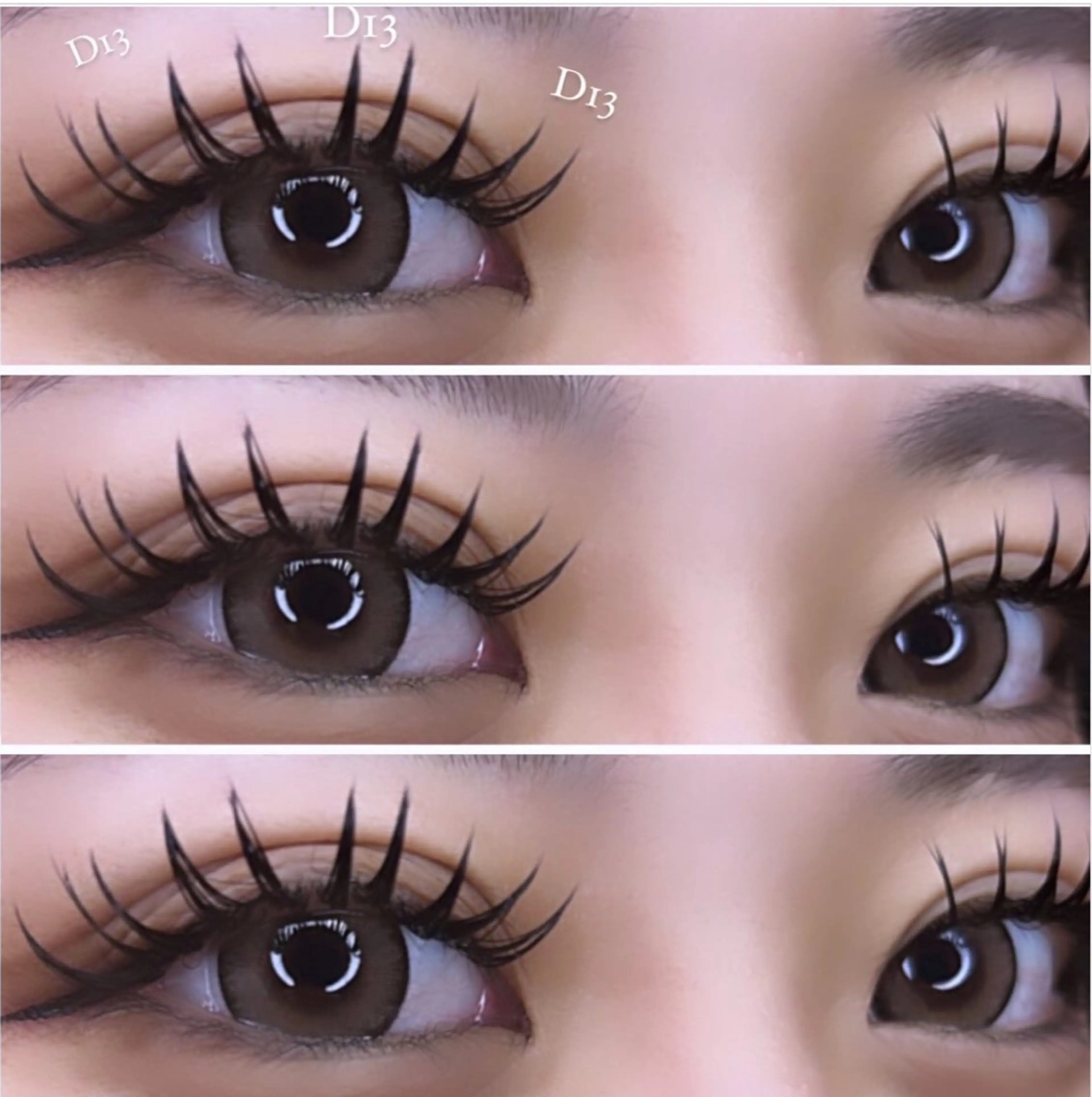 マツエク・マツパ 神田 佳奈のマツエク・マツパデザイン