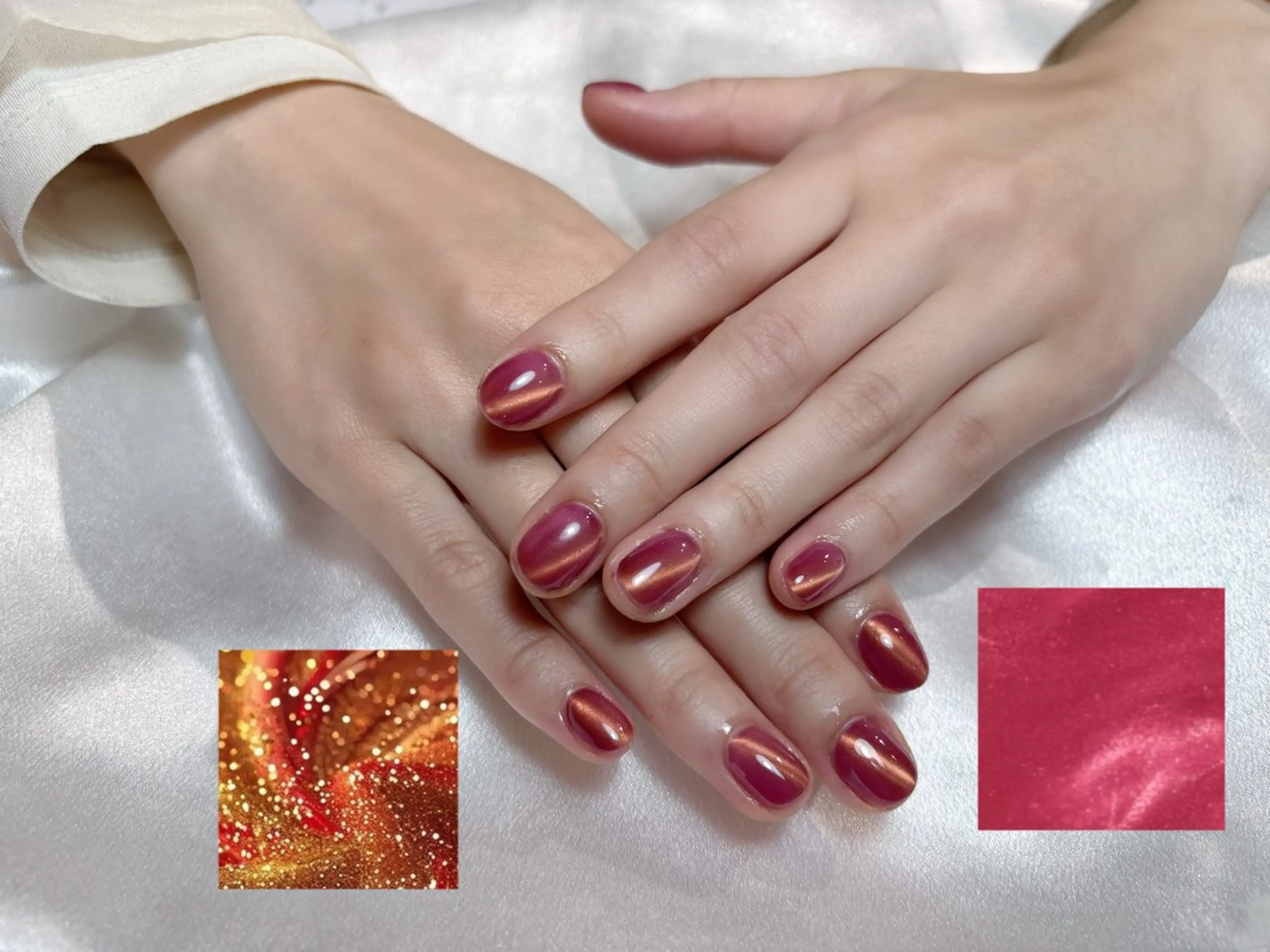 ネイル フレンチネイル キラキラネイル ロングネイル スカルプネイル 春ネイル ハンドネイル West coast nail salon所属・Tina ティナのネイルデザイン