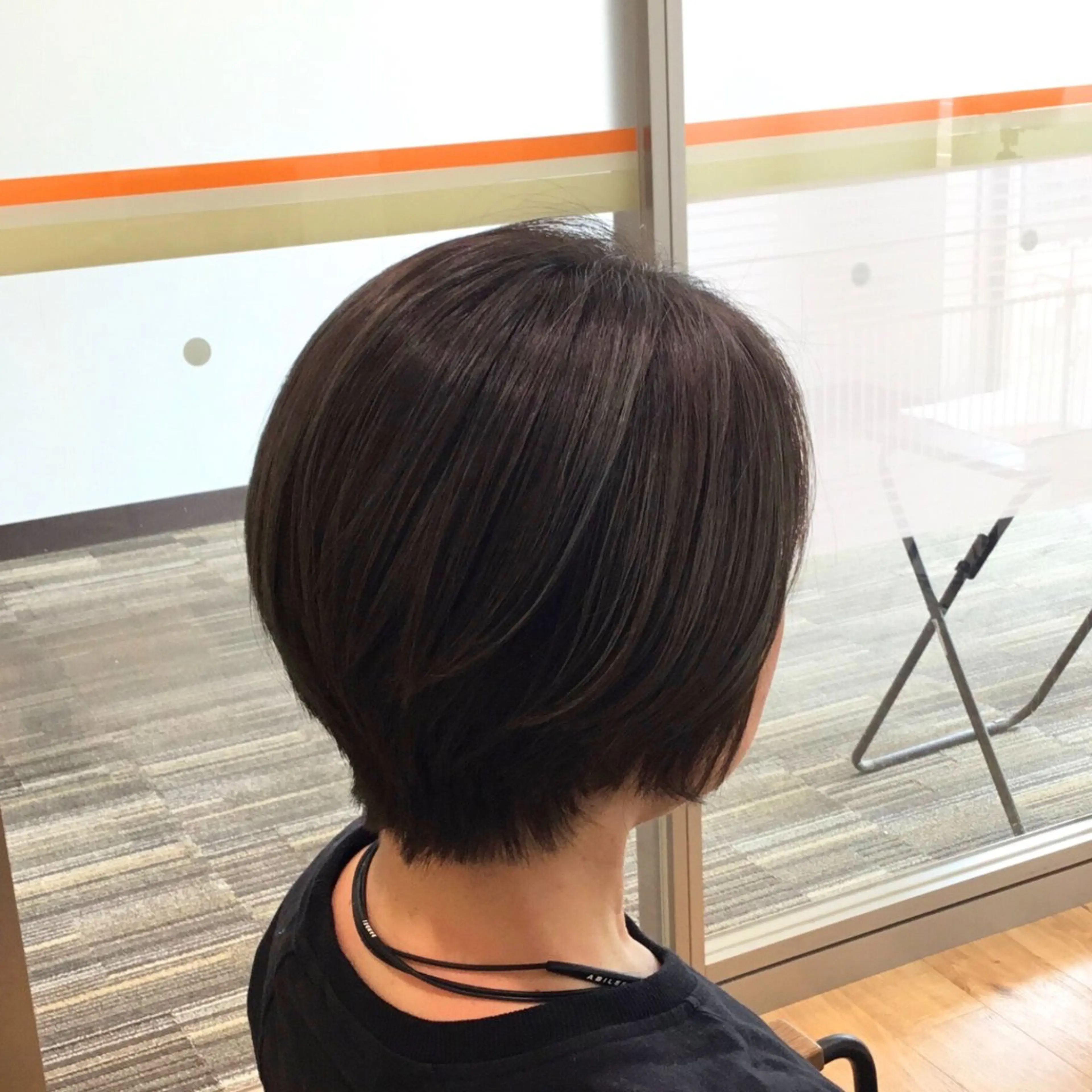 ショート カラー 滝口 瑞季のヘアスタイル