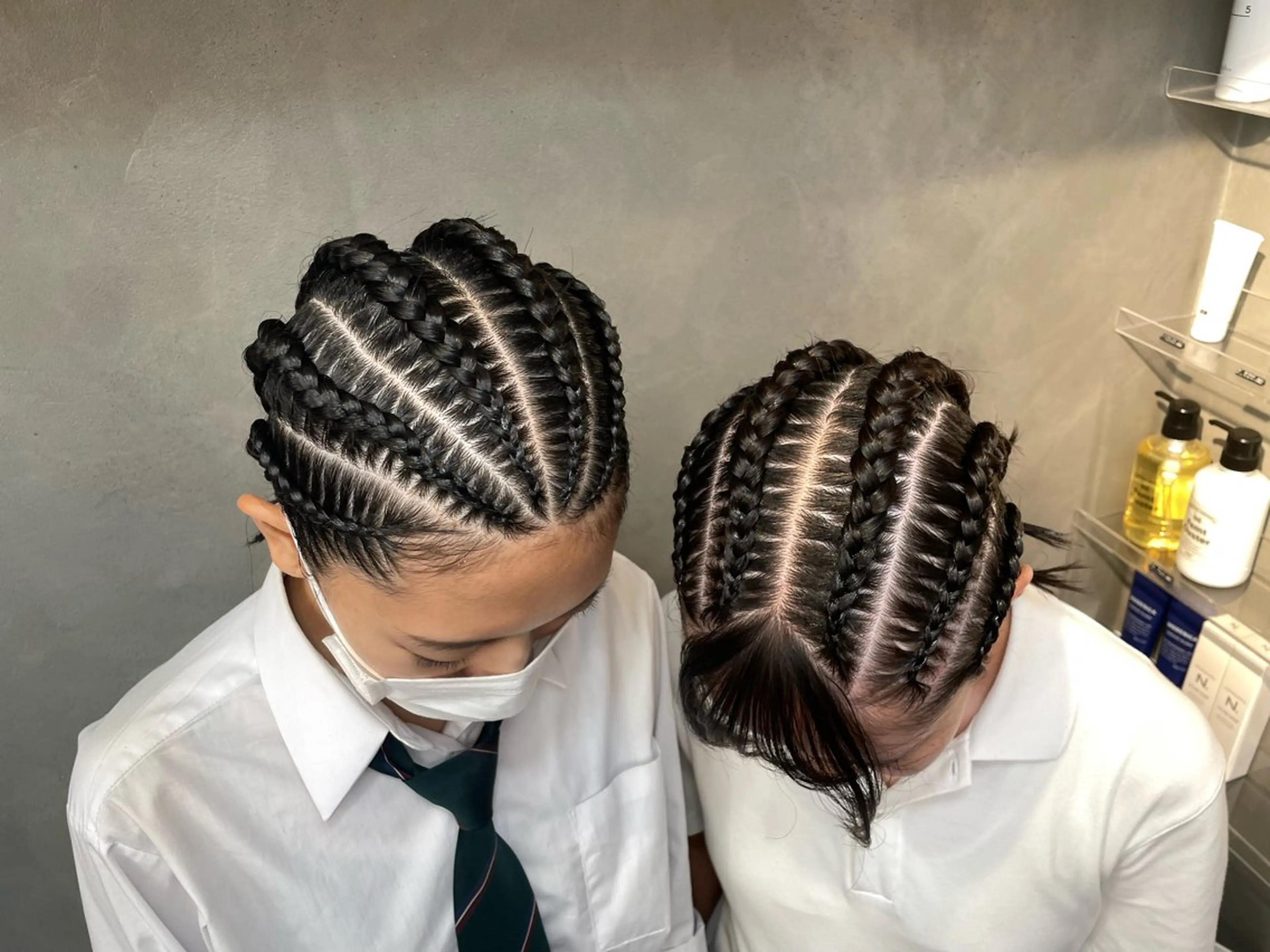 セミロング ヘアアレンジ ヘアセット TNB TOKYO所属・Insta 指名 No.1KURUMIのヘアスタイル