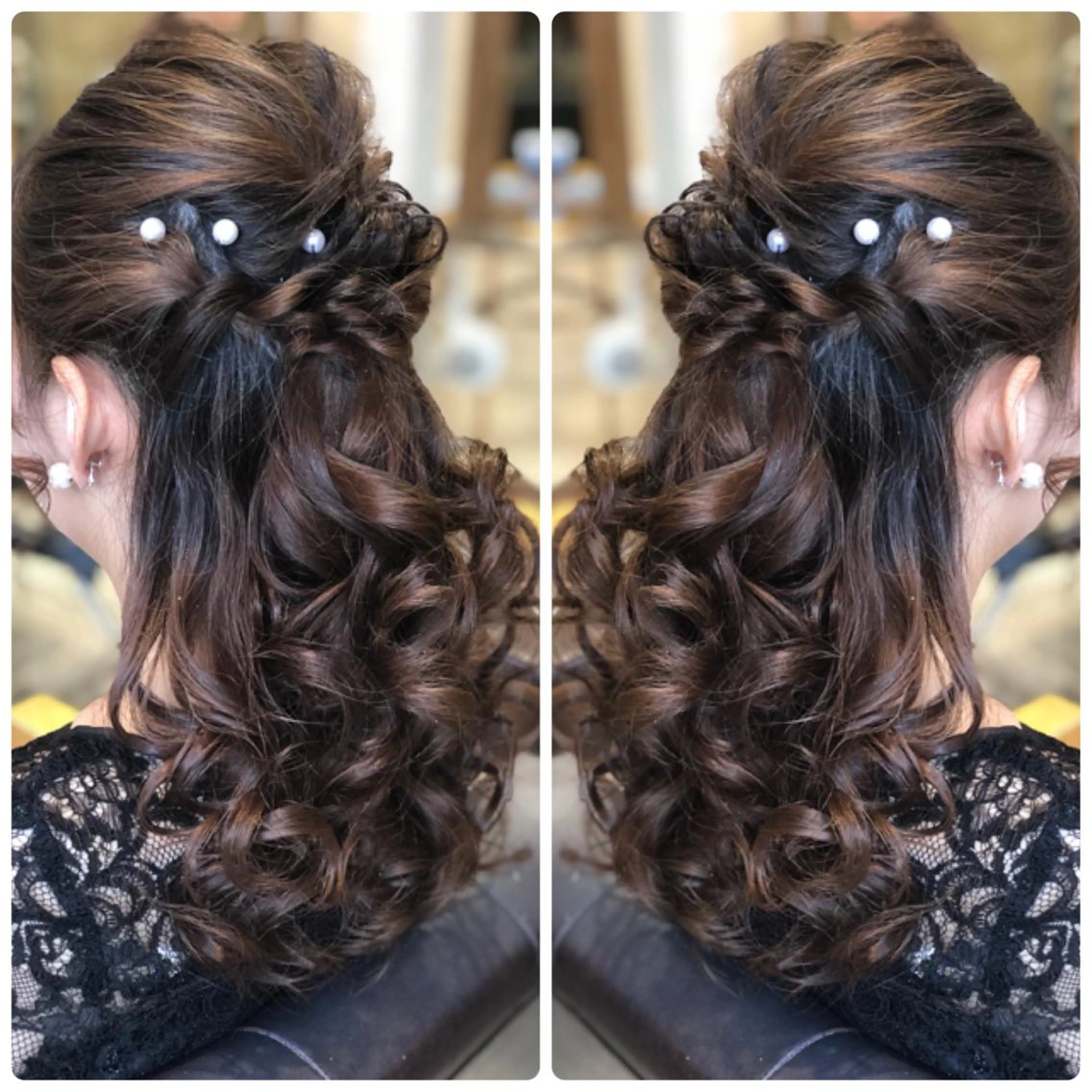 ロング ヘアアレンジ 結婚式・ブライダル カット 縮毛矯正 トリートメント 小山内 龍一郎 店長のヘアスタイル