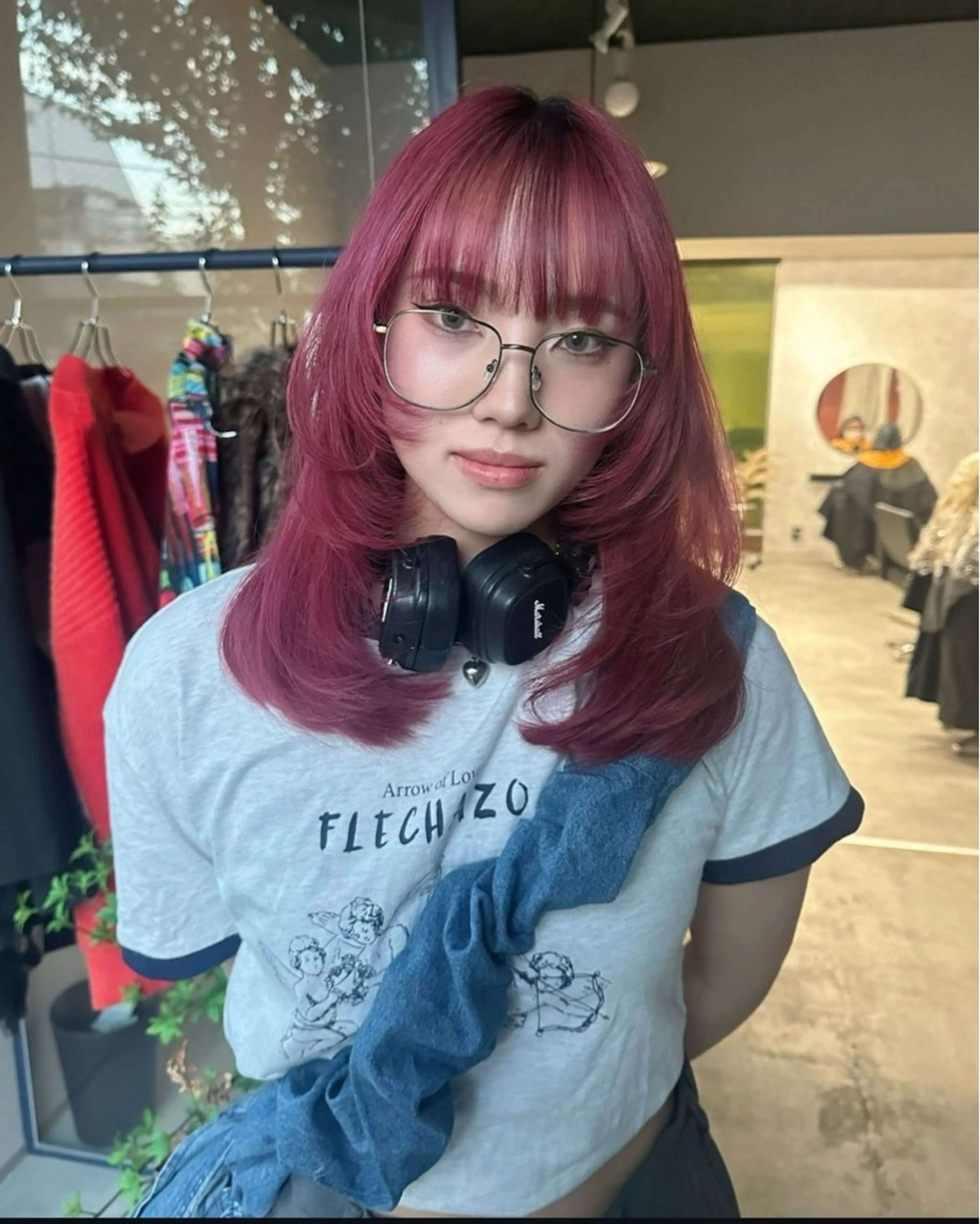 ミディアム カラー ナチュラル・ハイトー ン🏆HINOKIのヘアスタイル