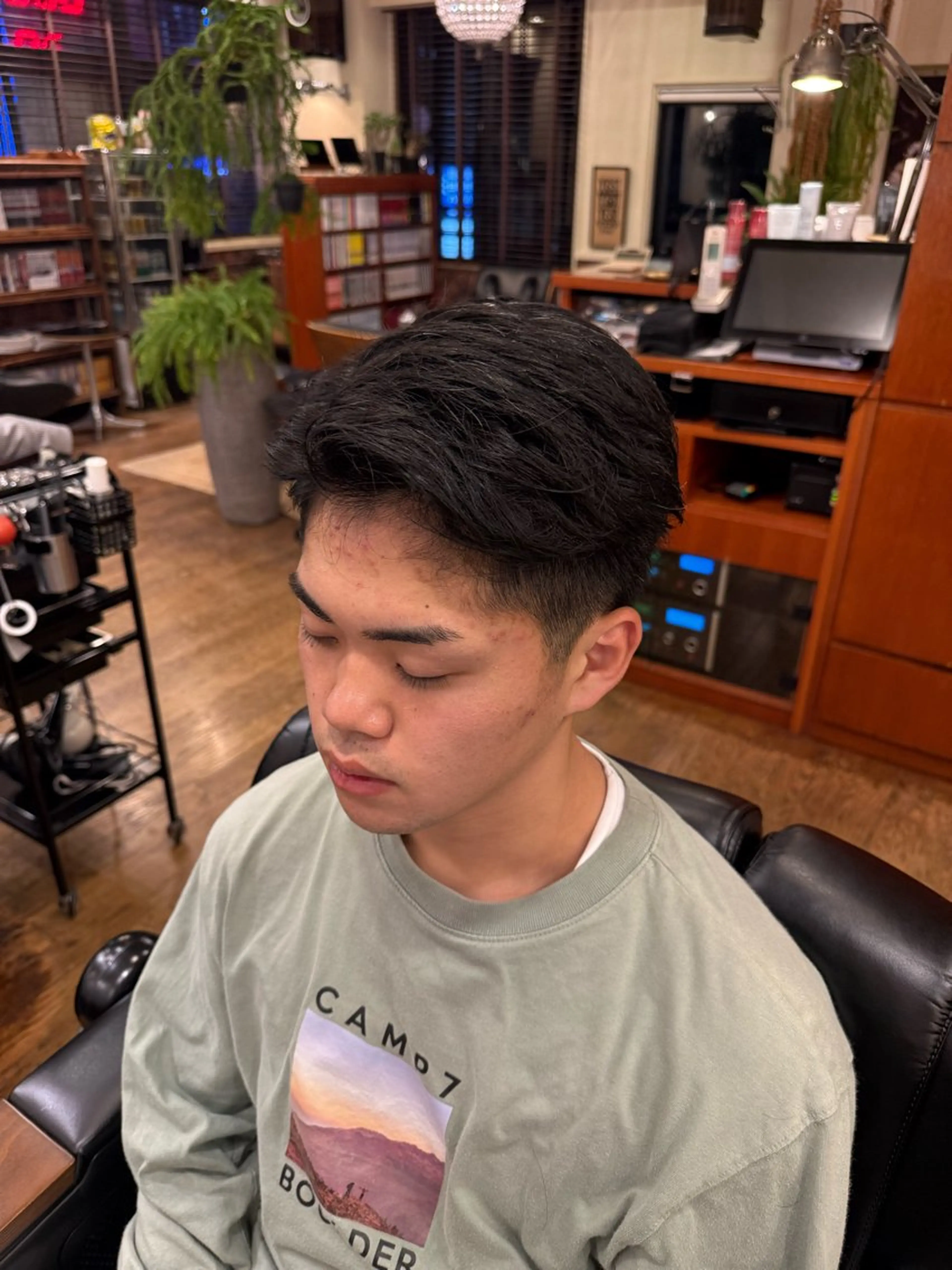 メンズ WORKS所属・榎宮 隆富のヘアスタイル