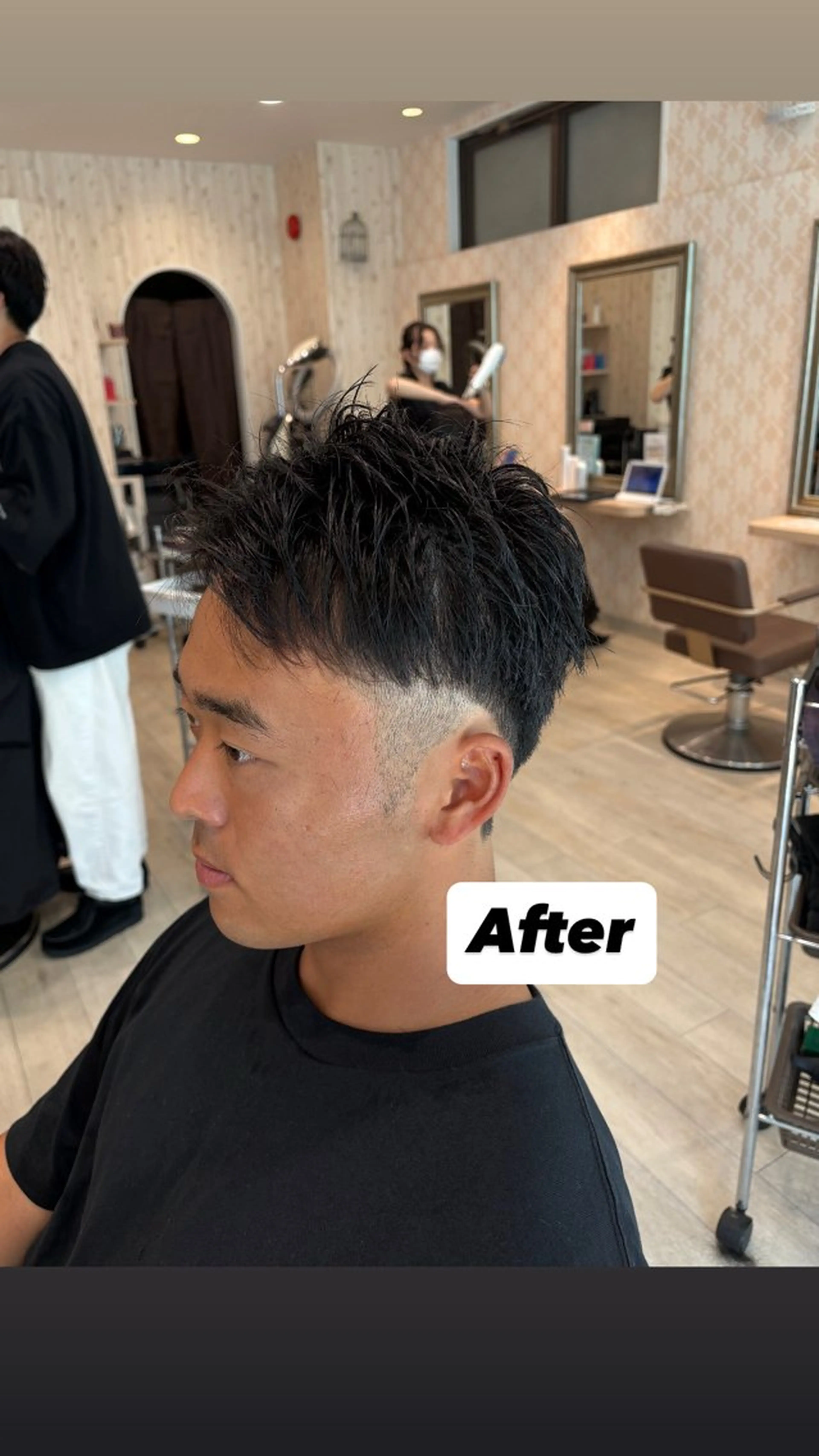 メンズ メンズ0円モデル✂️ 🎀藤村音寧🎀のヘアスタイル