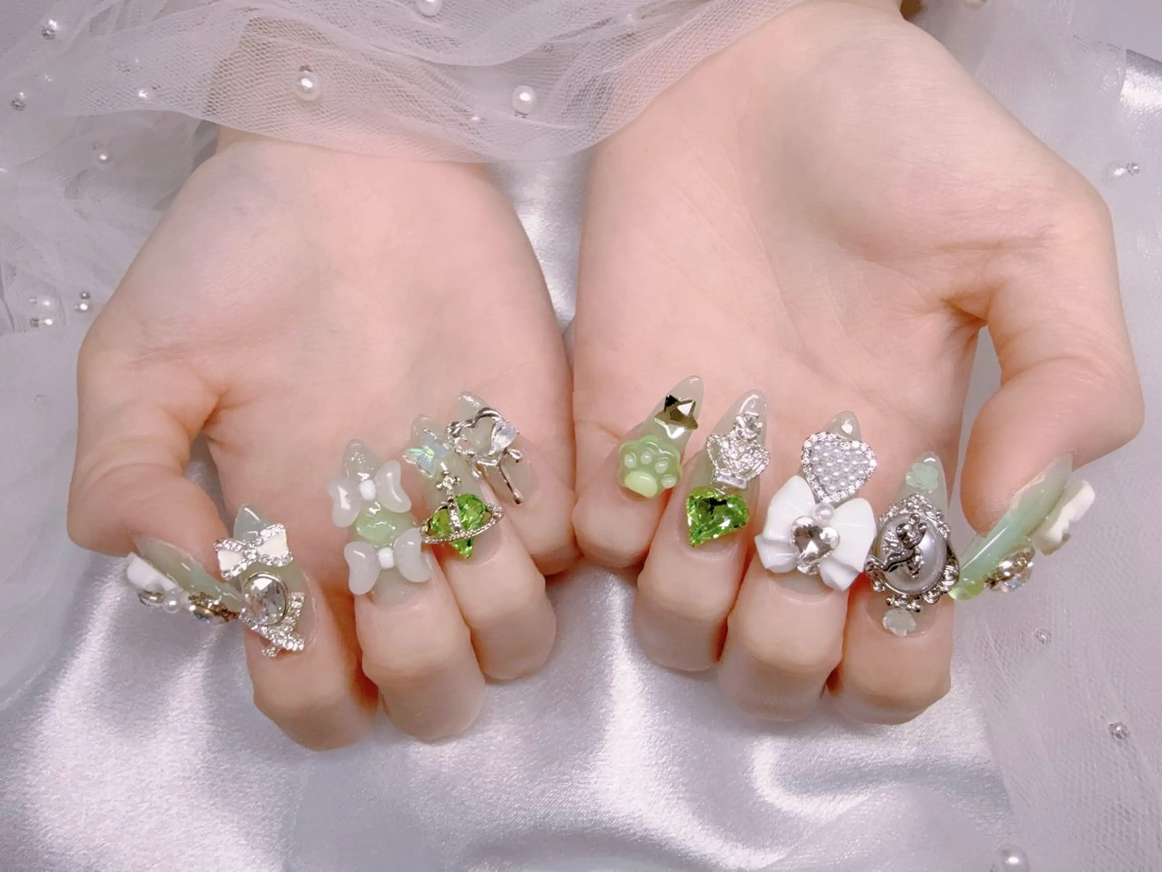 ネイル ハンドネイル 長さだし専門Minami所属・MN Nail salonのネイルデザイン