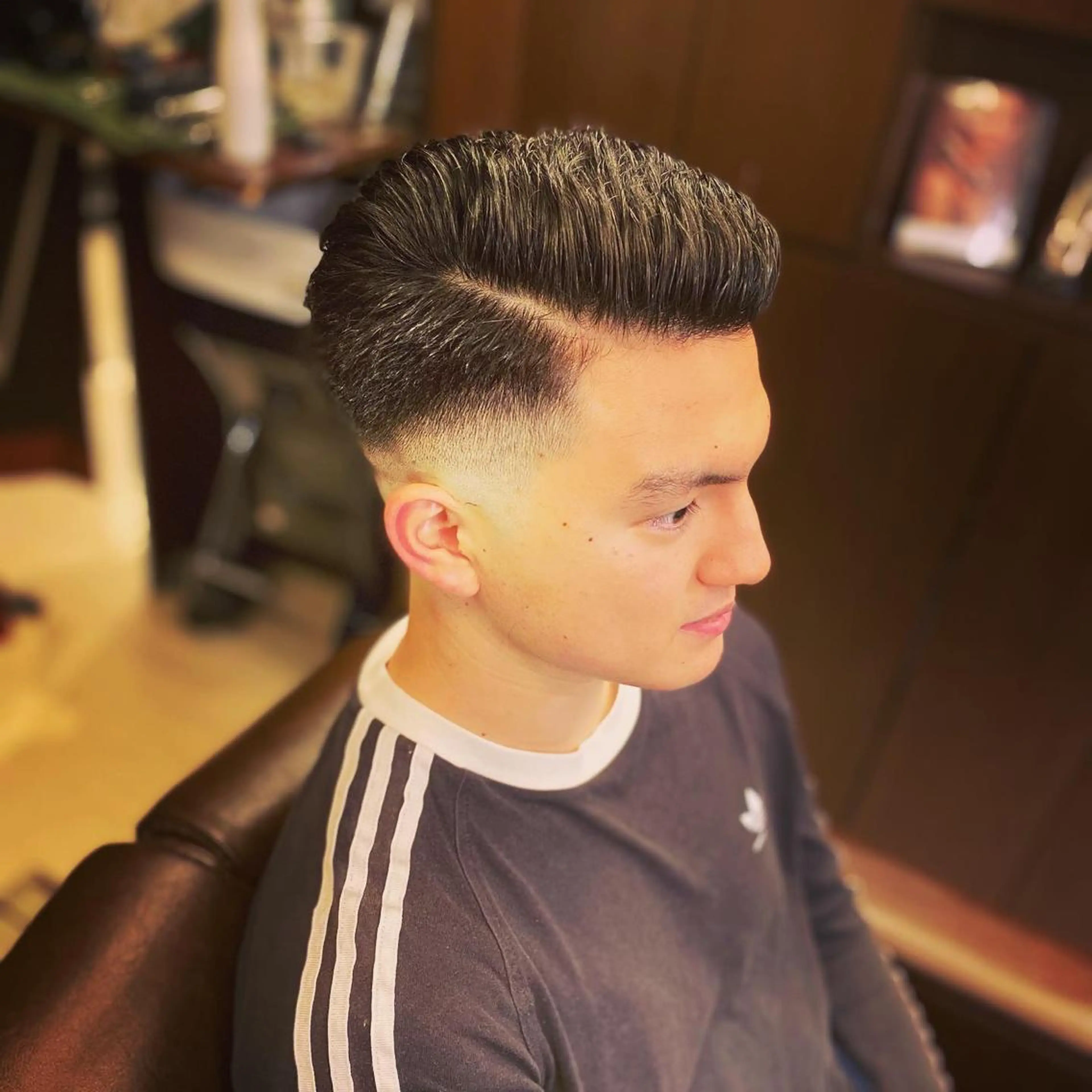 ショート TRAD  BARBER STYLE Ⅱ所属・💈二子玉川メンズ カット木村海斗💈のヘアスタイル