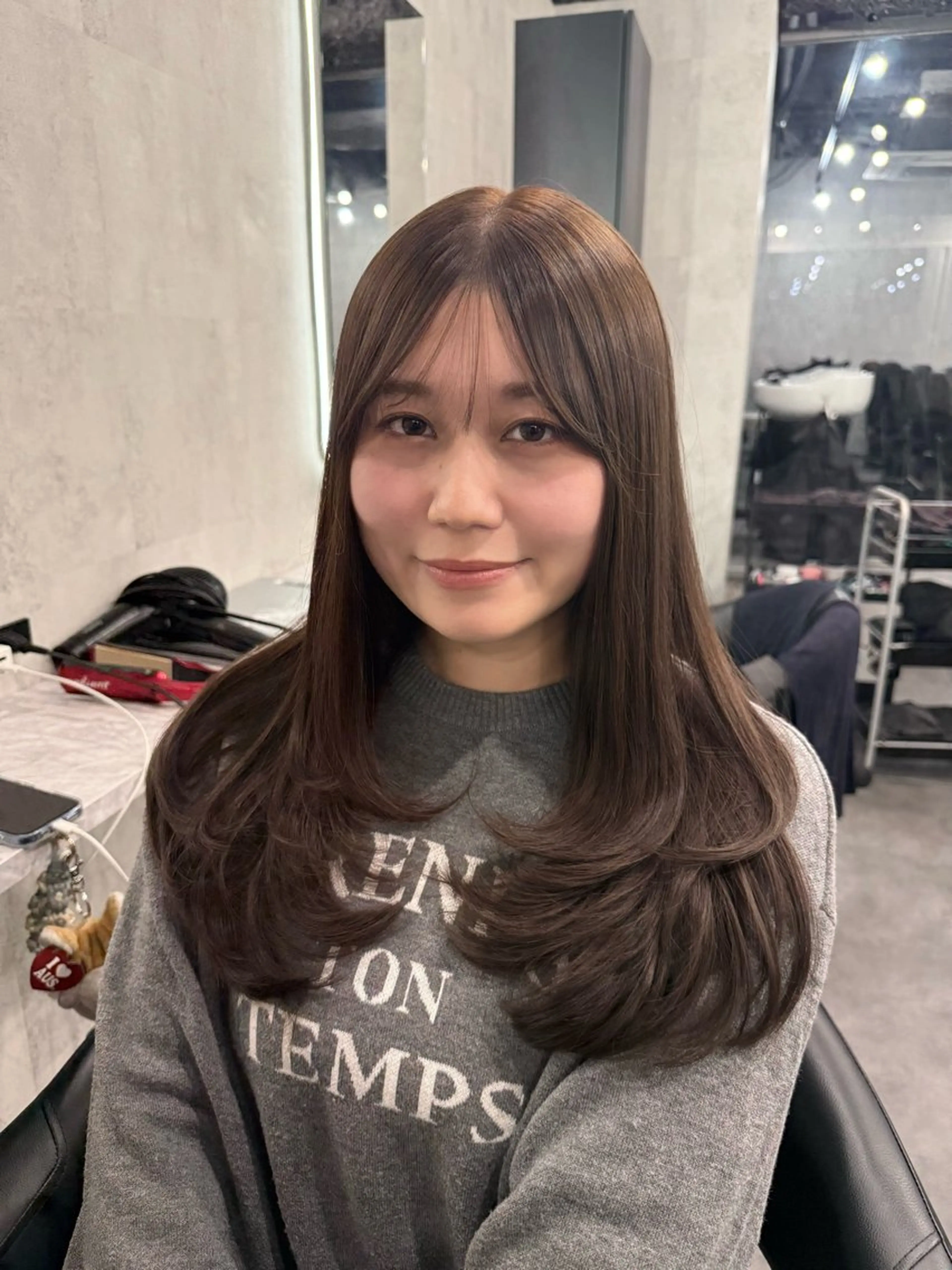 ミディアム LAVEL 渋谷 髪質改善 レイヤーカット所属・💖艶髪/韓国ヘア 💖asukaのヘアスタイル