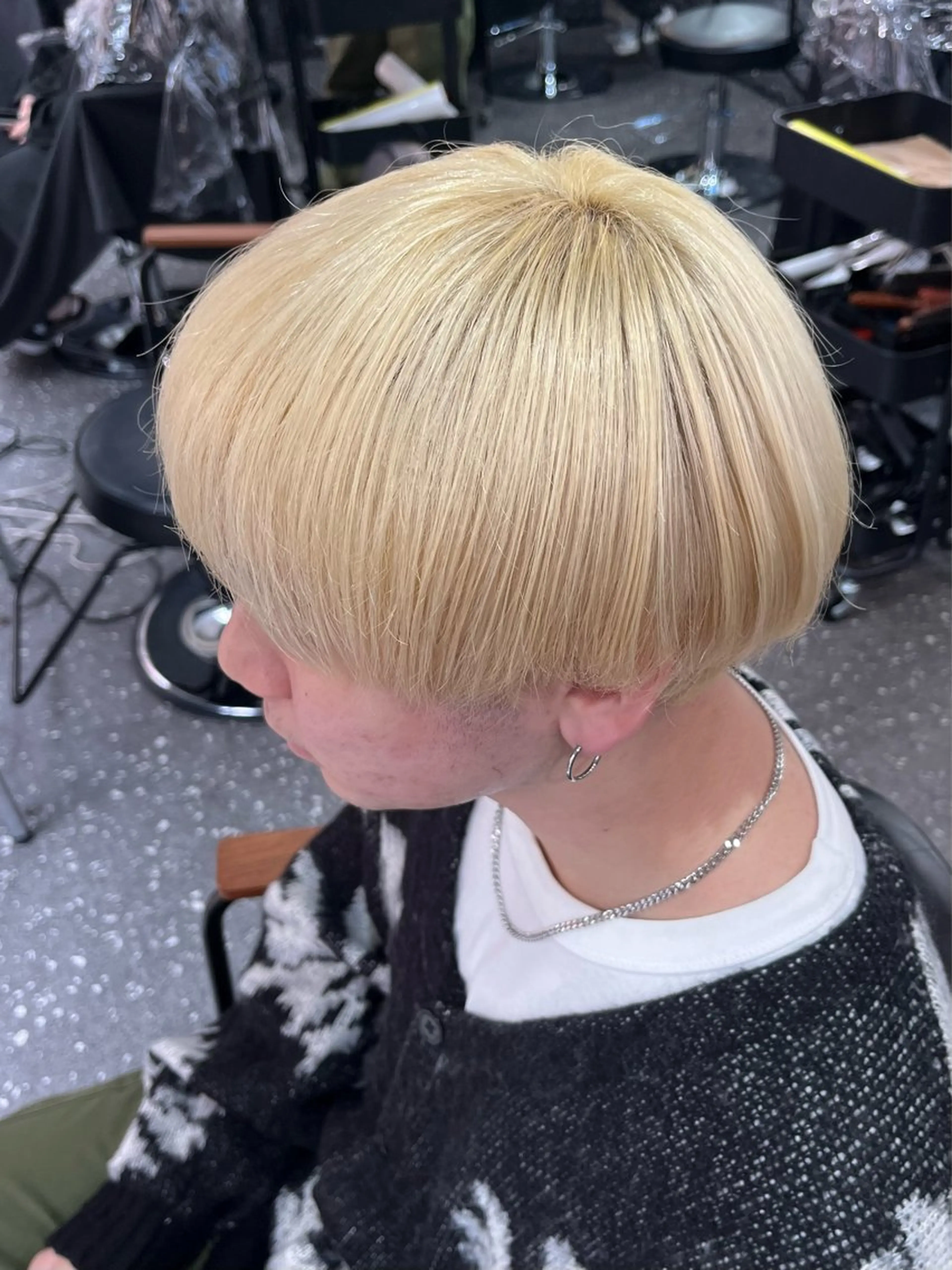 カラー メンズ カット ヘアカラー 透明感✨ SAKIのヘアスタイル