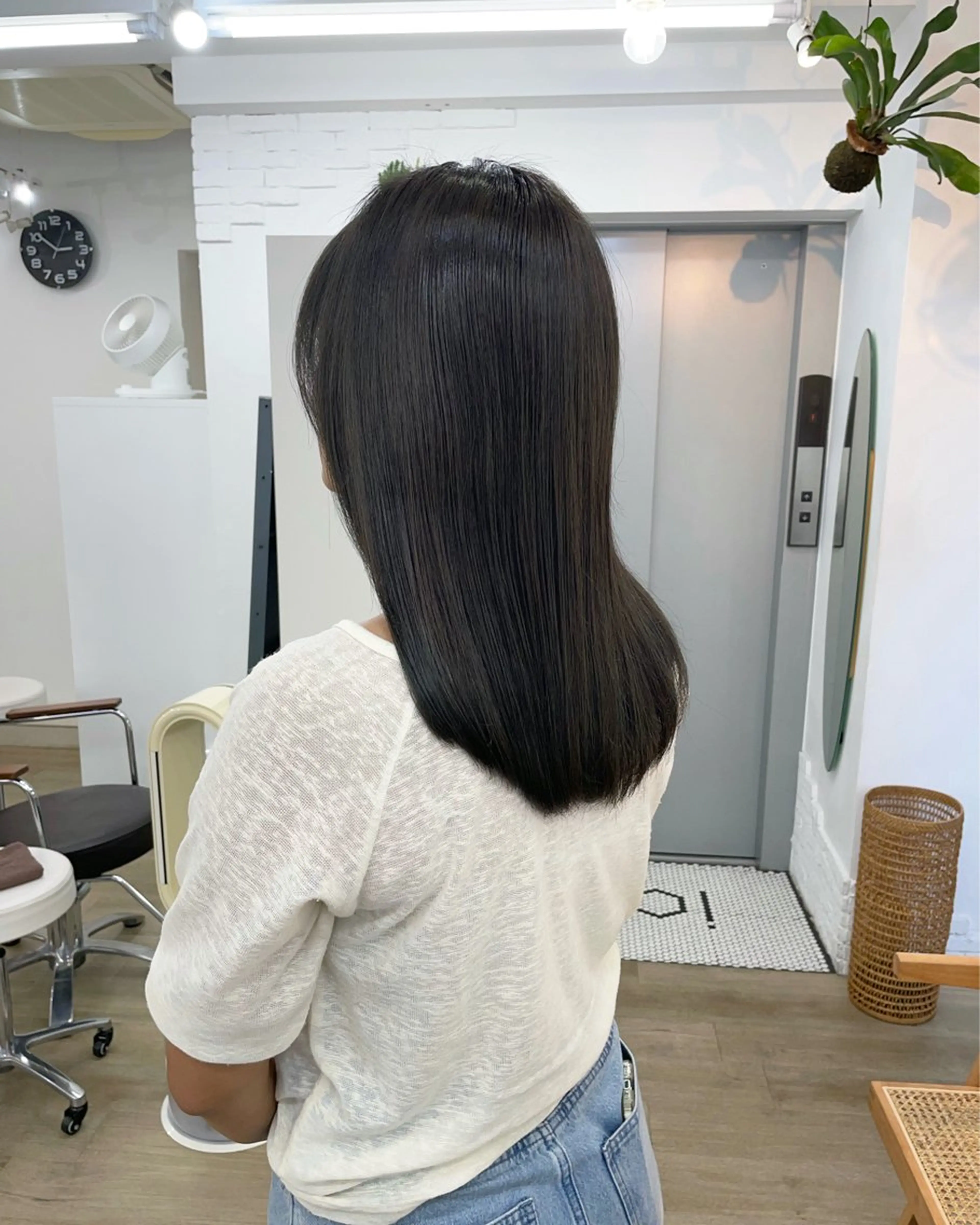 ミディアム ヘアカラー トリートメント ✨髪質改善✨原宿 えのもと　はなのヘアスタイル