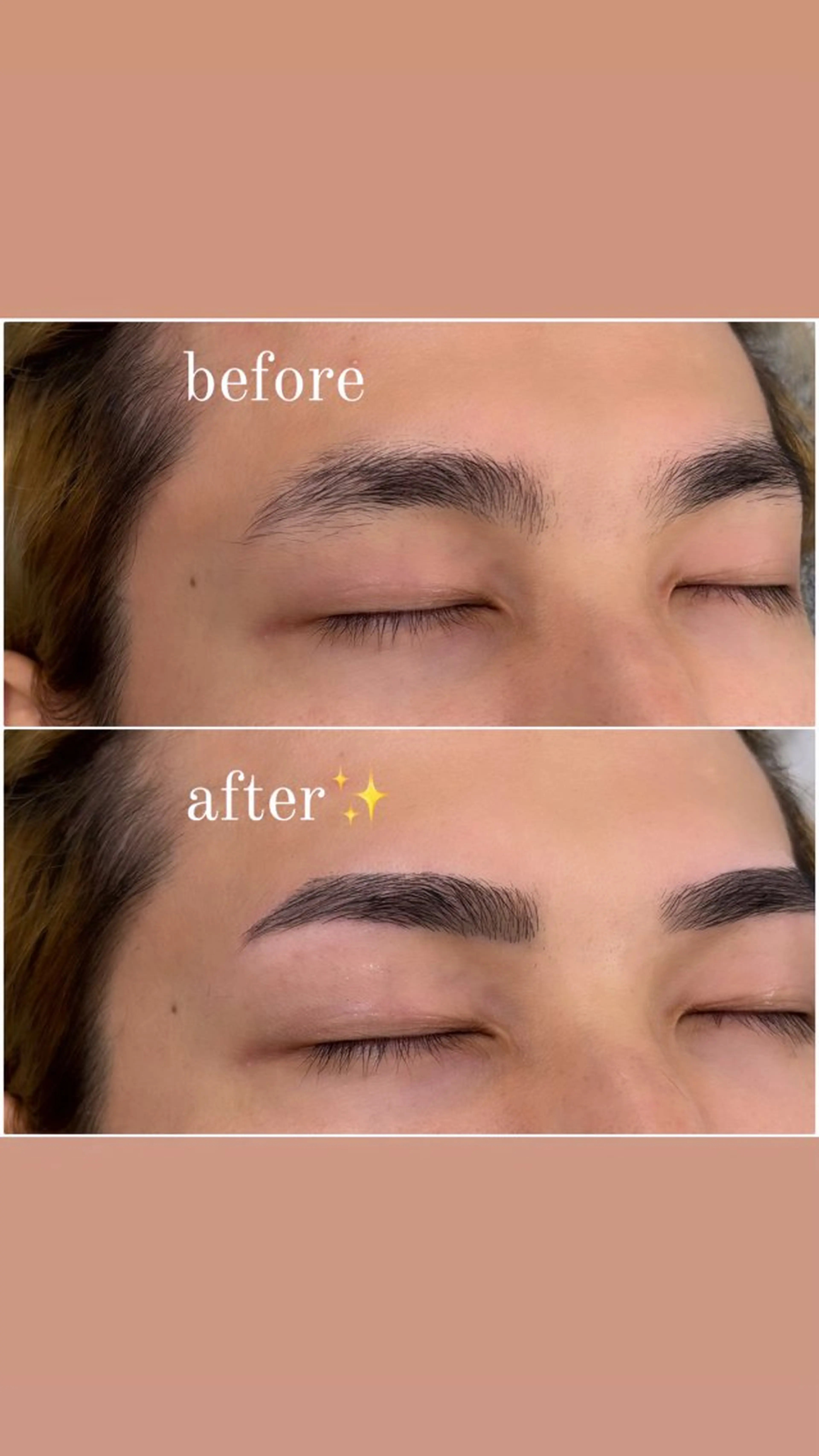 アイブロウ メンズアイブロウ 眉毛サロンEAGLE自由が丘店所属・YUTO ✨️ EAGLE自由が丘店の眉毛・アイブロウイメージ