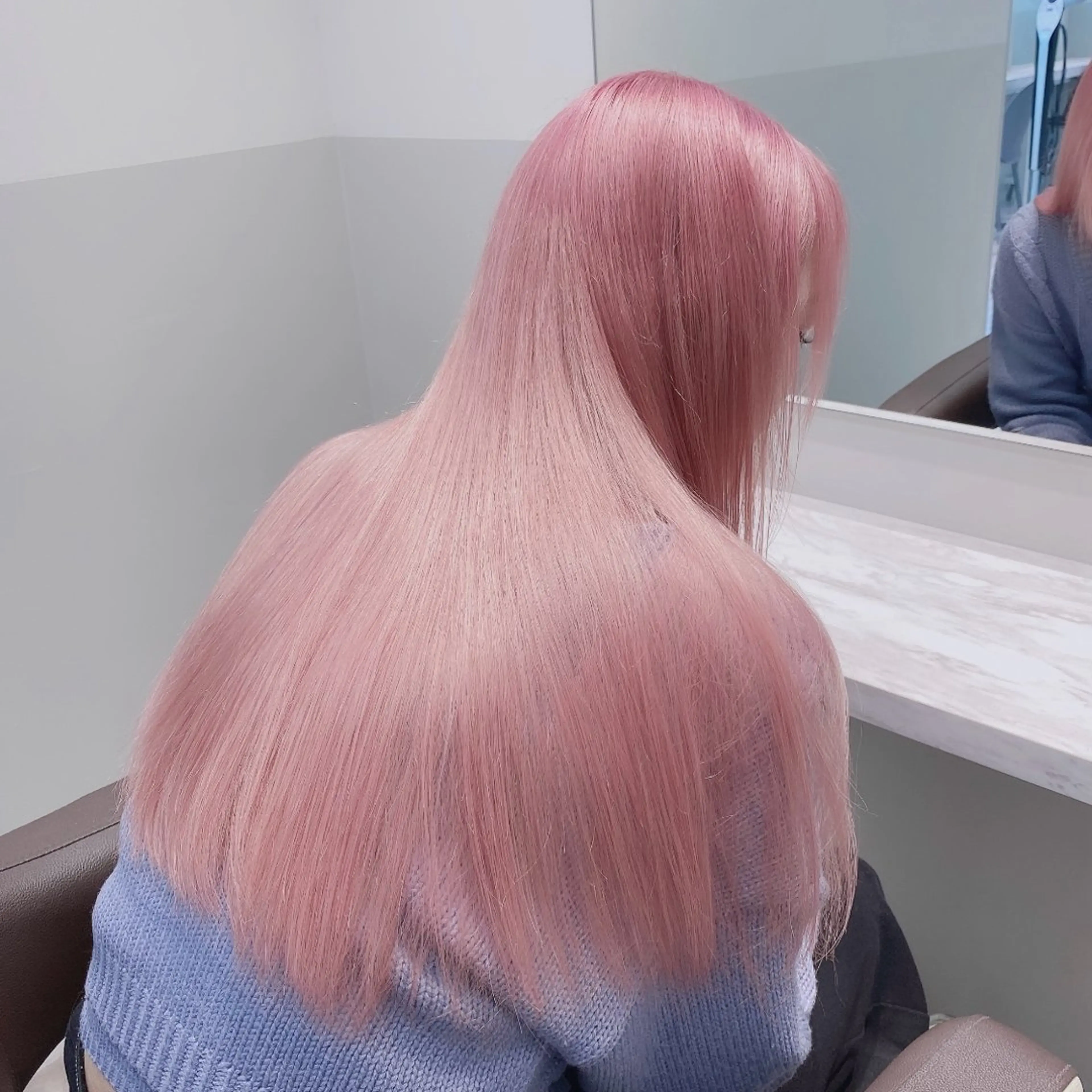 ロング カラー ヘアアレンジ メンズ ヘアカラー トリートメント SALOWIN所属・色落ちまでかわいい MASATOのヘアスタイル