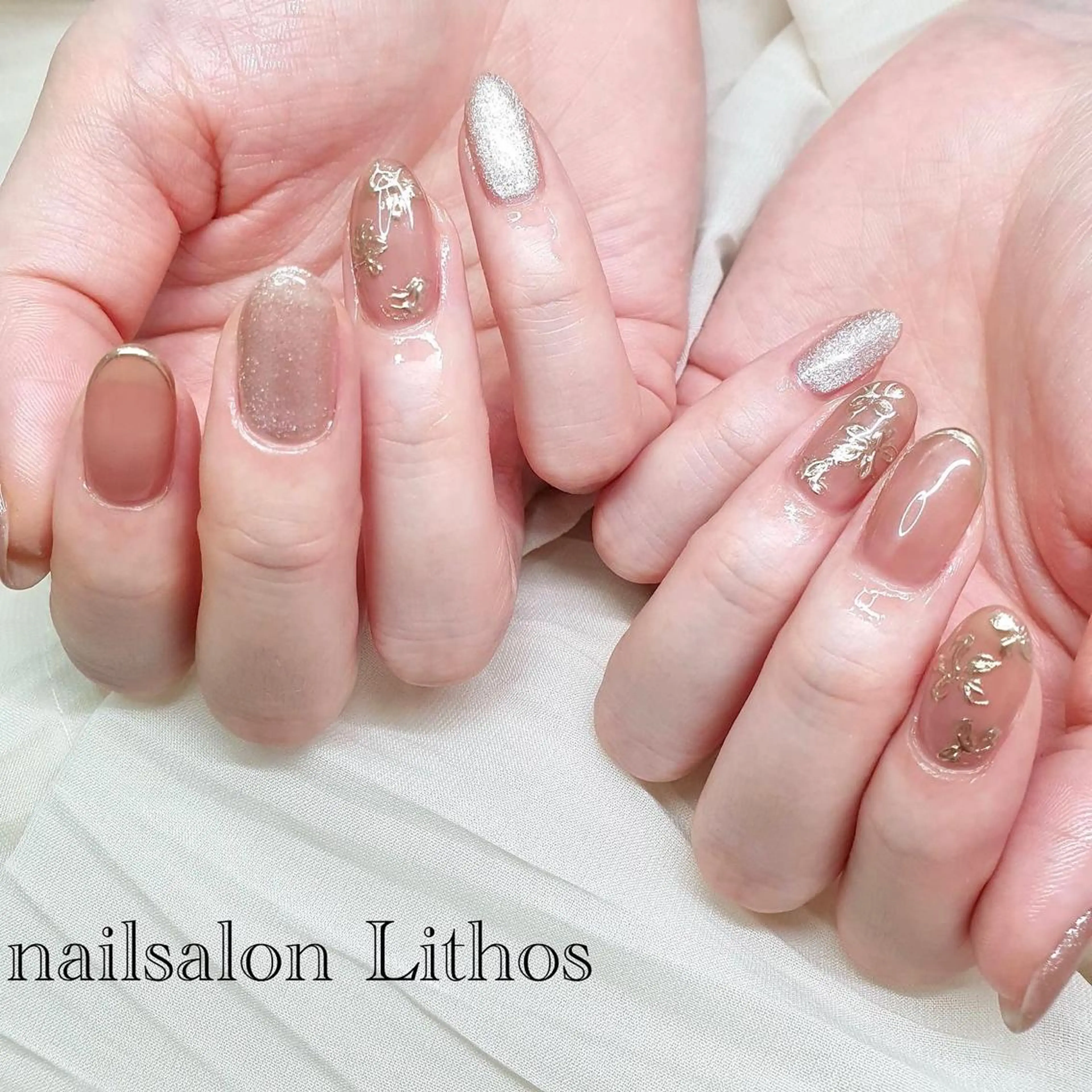 ネイル ハンドネイル nailsalon Lithos所属・nailsalon Recontreのネイルデザイン