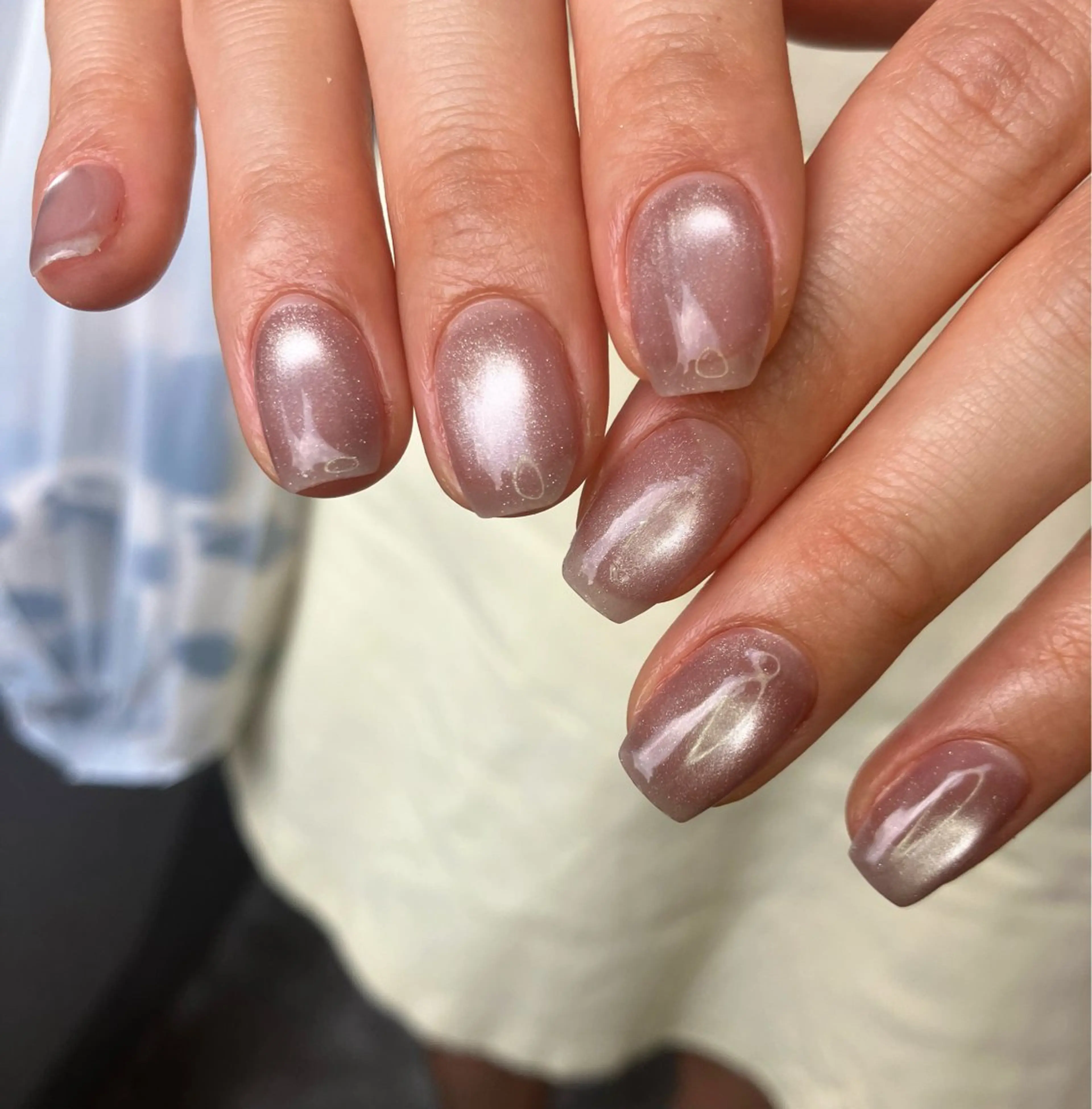 ネイル ブラウン ピンク パープル ハンドネイル aya☺︎ 恵比寿/広尾のネイルデザイン
