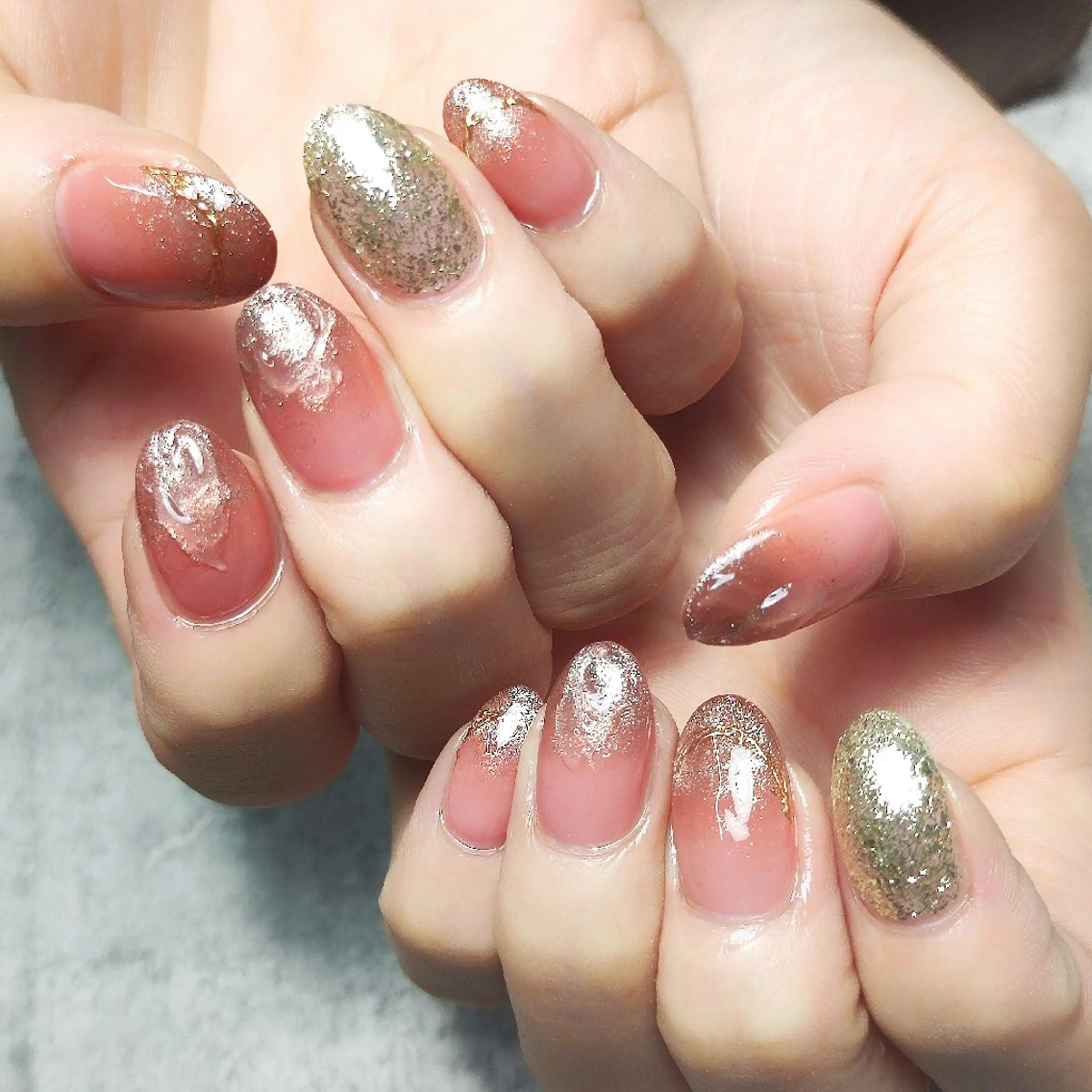 ネイル マグネットネイル ハンドネイル 個人サロン saltnailのネイルデザイン