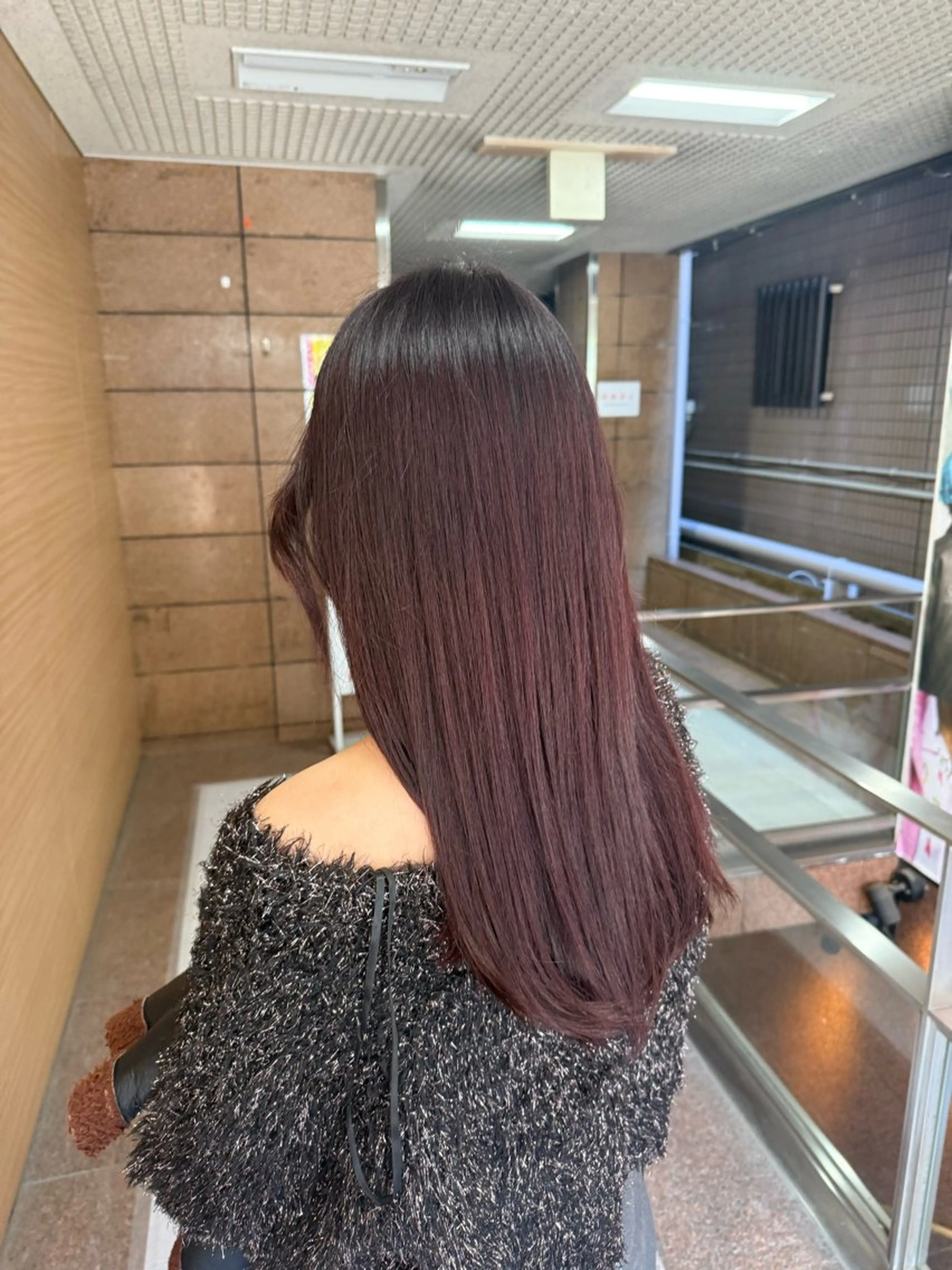 ロング カラー 松野 和志のヘアスタイル