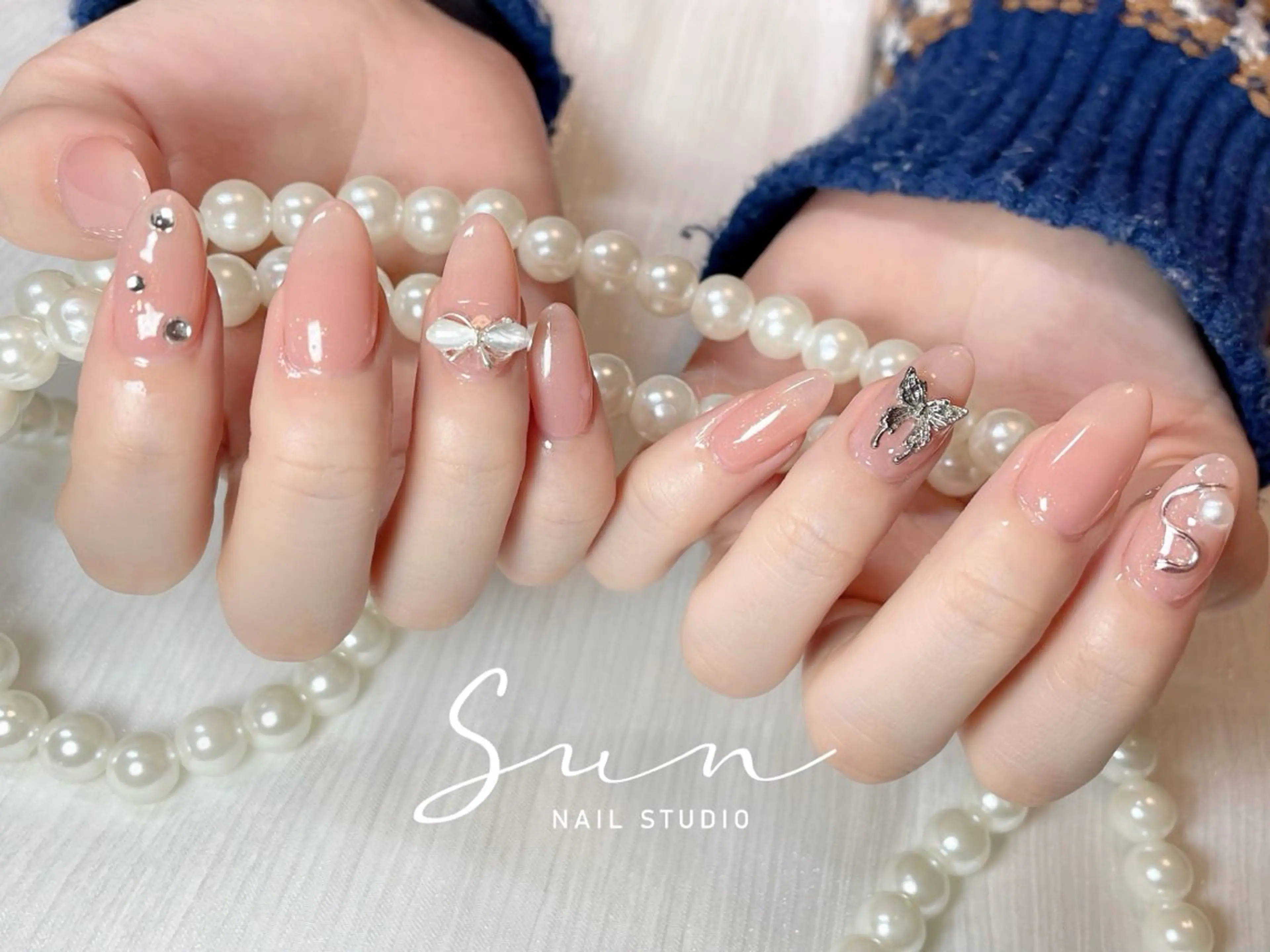 ネイル ハンドネイル ハンドケア SUN nail上本町のネイルデザイン