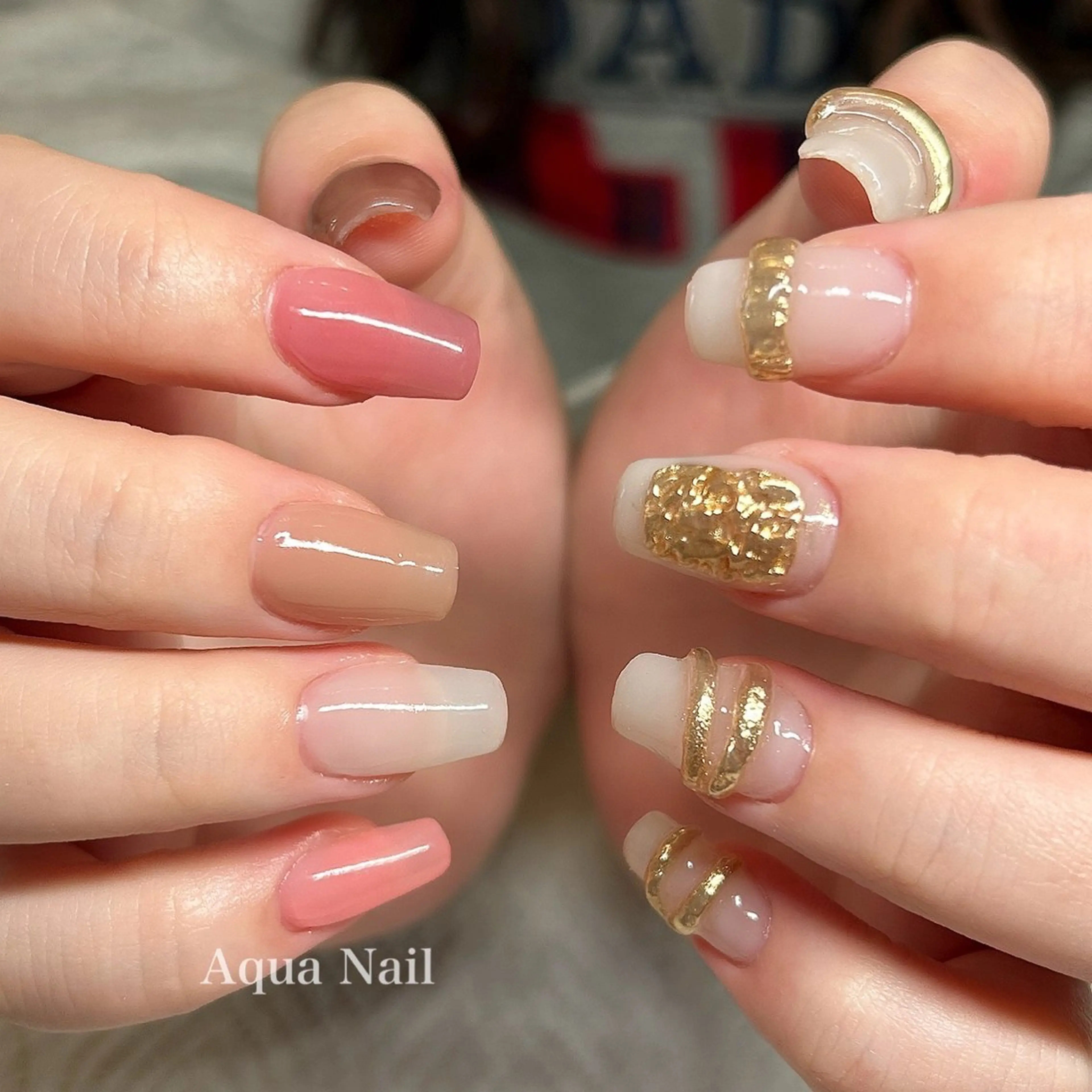 ネイル アートネイル ハンドネイル AQUA NAIL所属・AQUA NAILのネイルデザイン