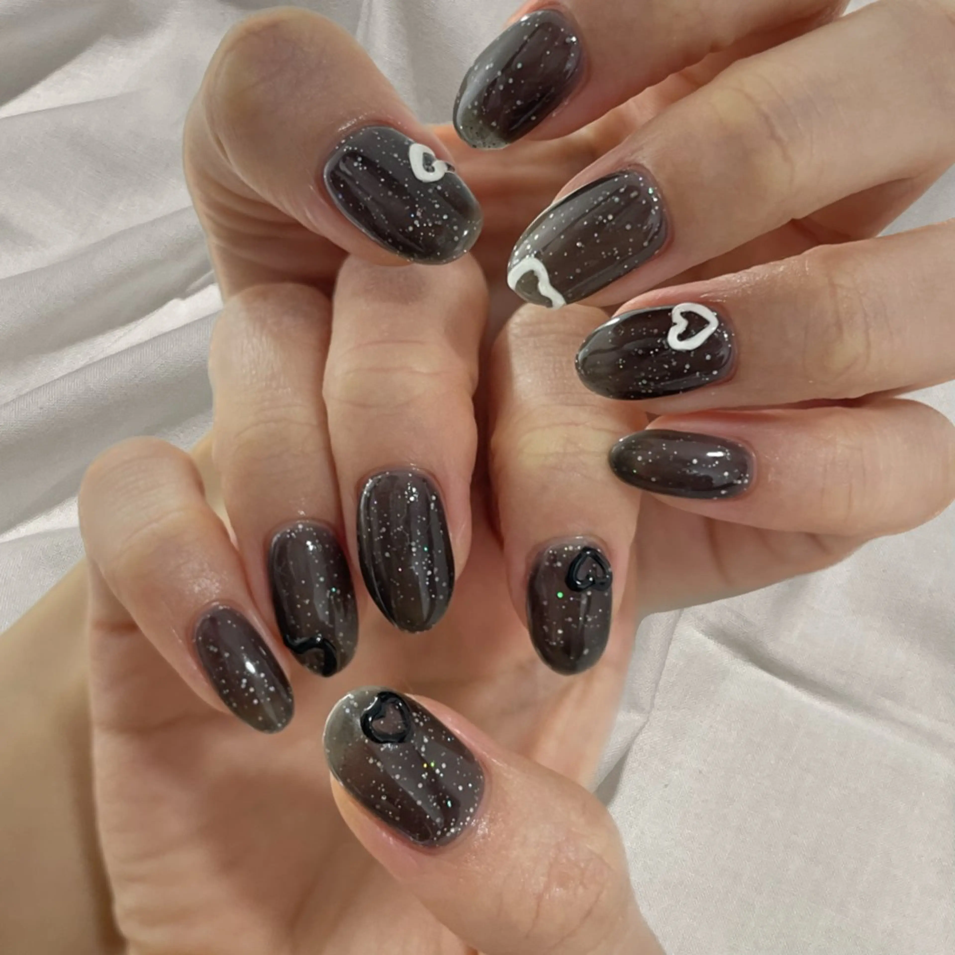 ネイル アートネイル ラメ(グリッター) ワンカラーネイル ハンドネイル sharesalon    room59所属・nozomi 🌙のネイルデザイン