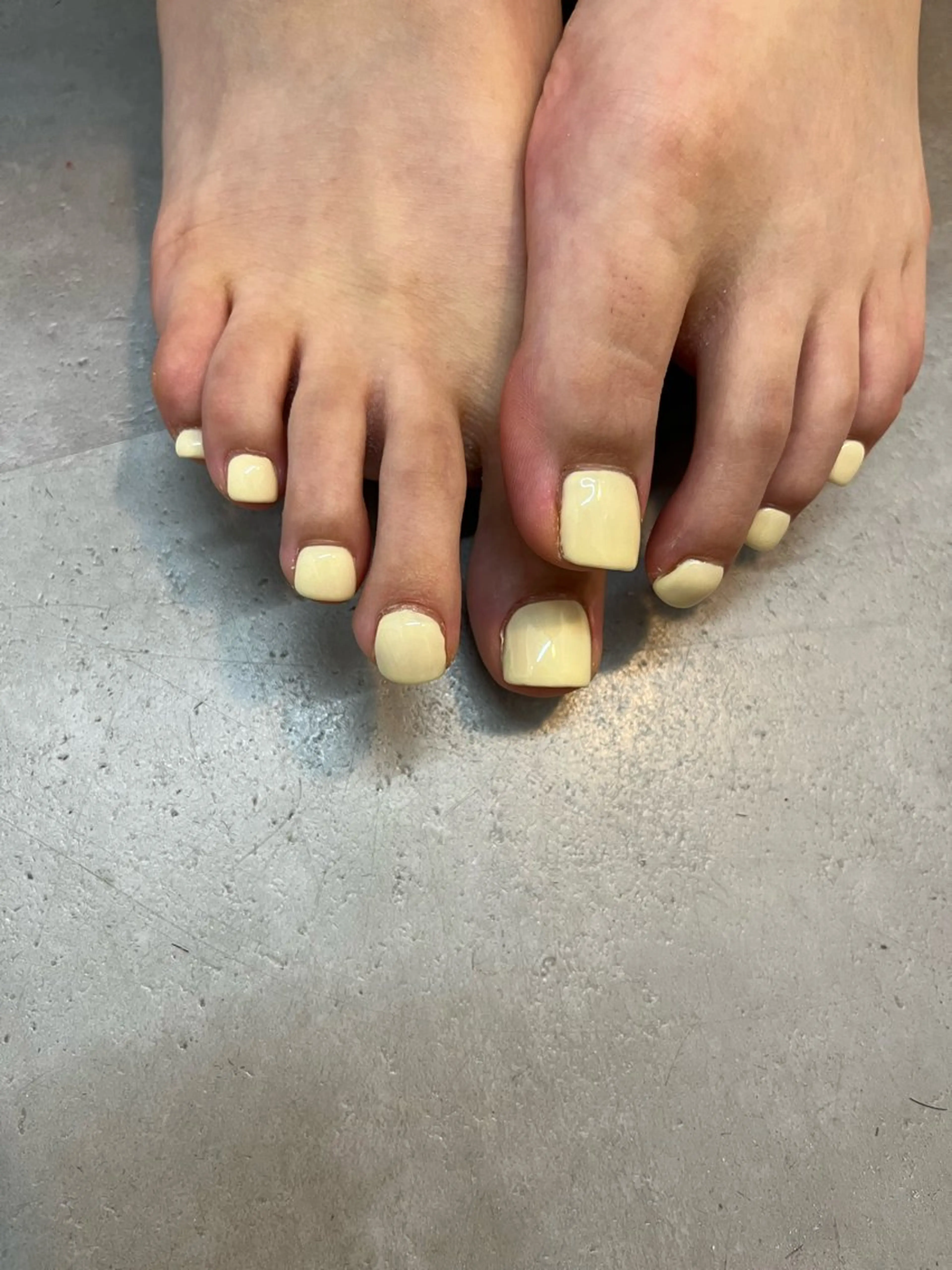 【foot】オフなしワンカラー✨の写真