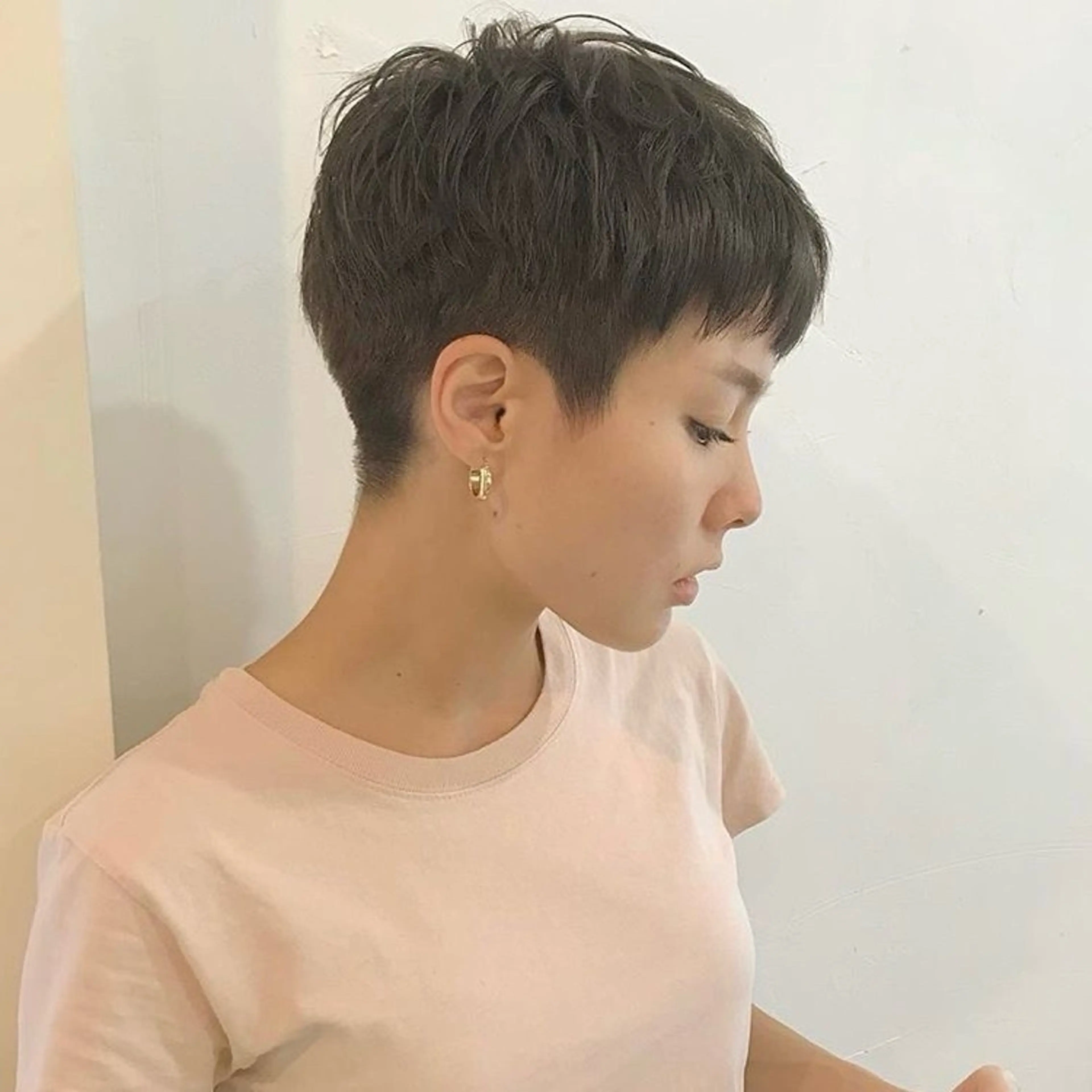 ショート ショートレイヤー ベリーショート レイヤーカット ショートヘア 🌿ボブ パーマ高橋啓太🌿のヘアスタイル