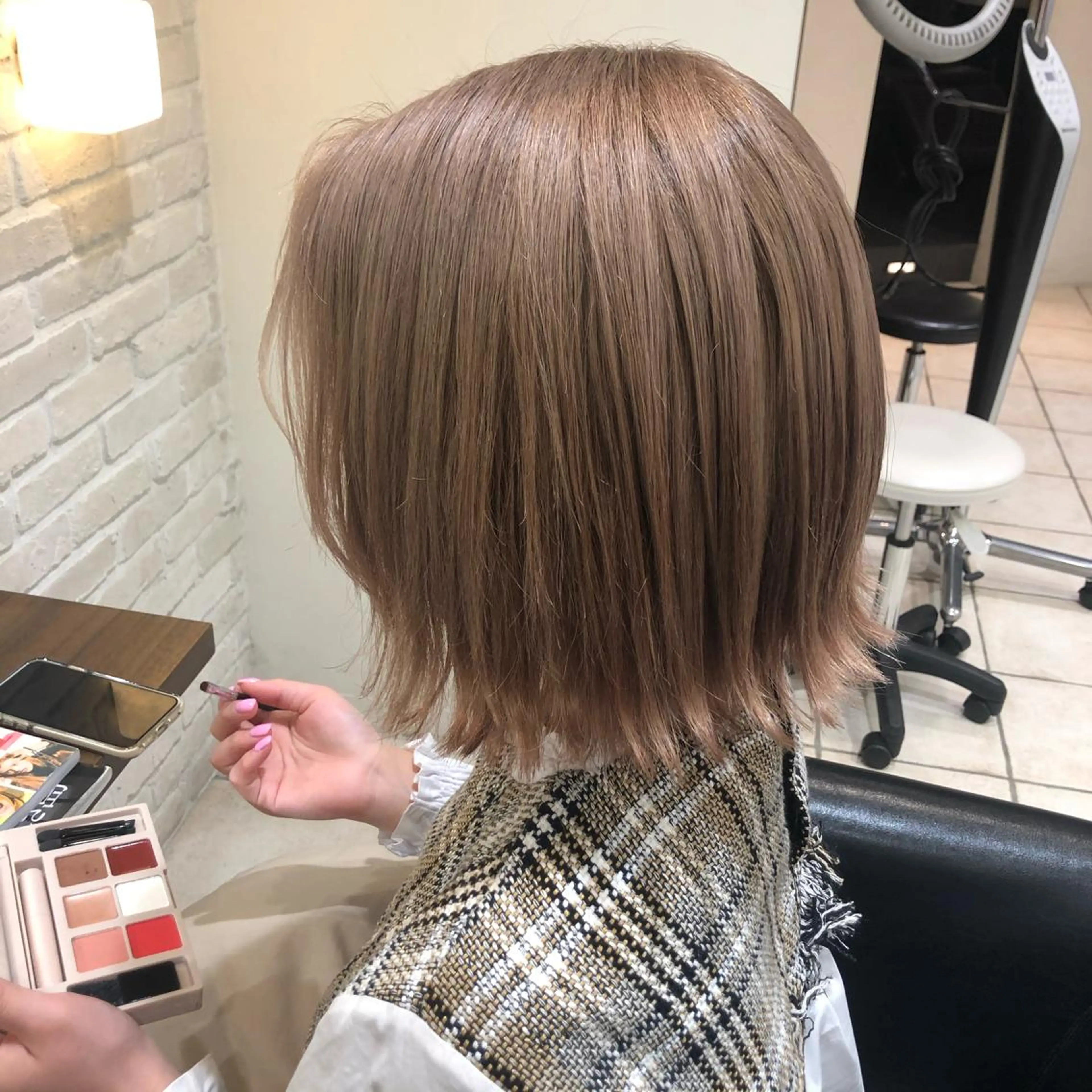 ミディアム 韓国風ヘア♡ runaのヘアスタイル