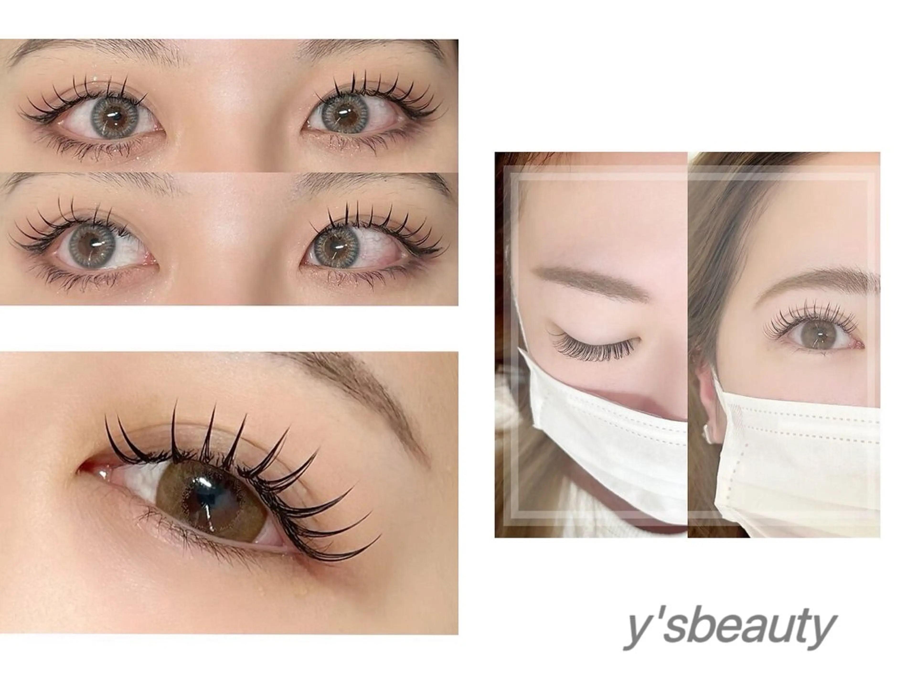 マツエク・マツパ 束感まつ毛 ワンホンマツエク マツエク y'sbeauty 天王寺店anのマツエク・マツパデザイン