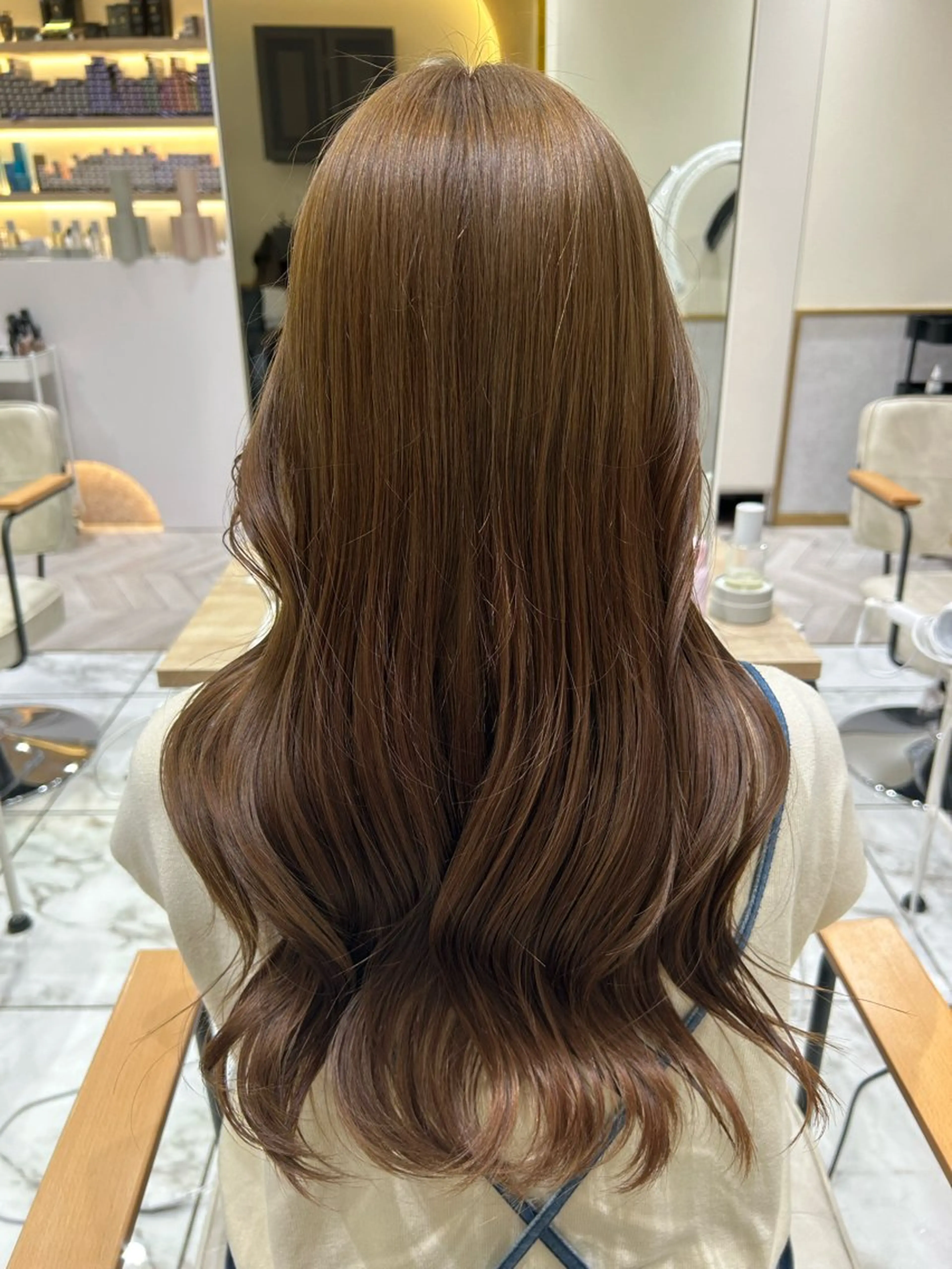 ロング カラー ヘアカラー 🦋sana🦋 🫧透明感カラー🫧のヘアスタイル