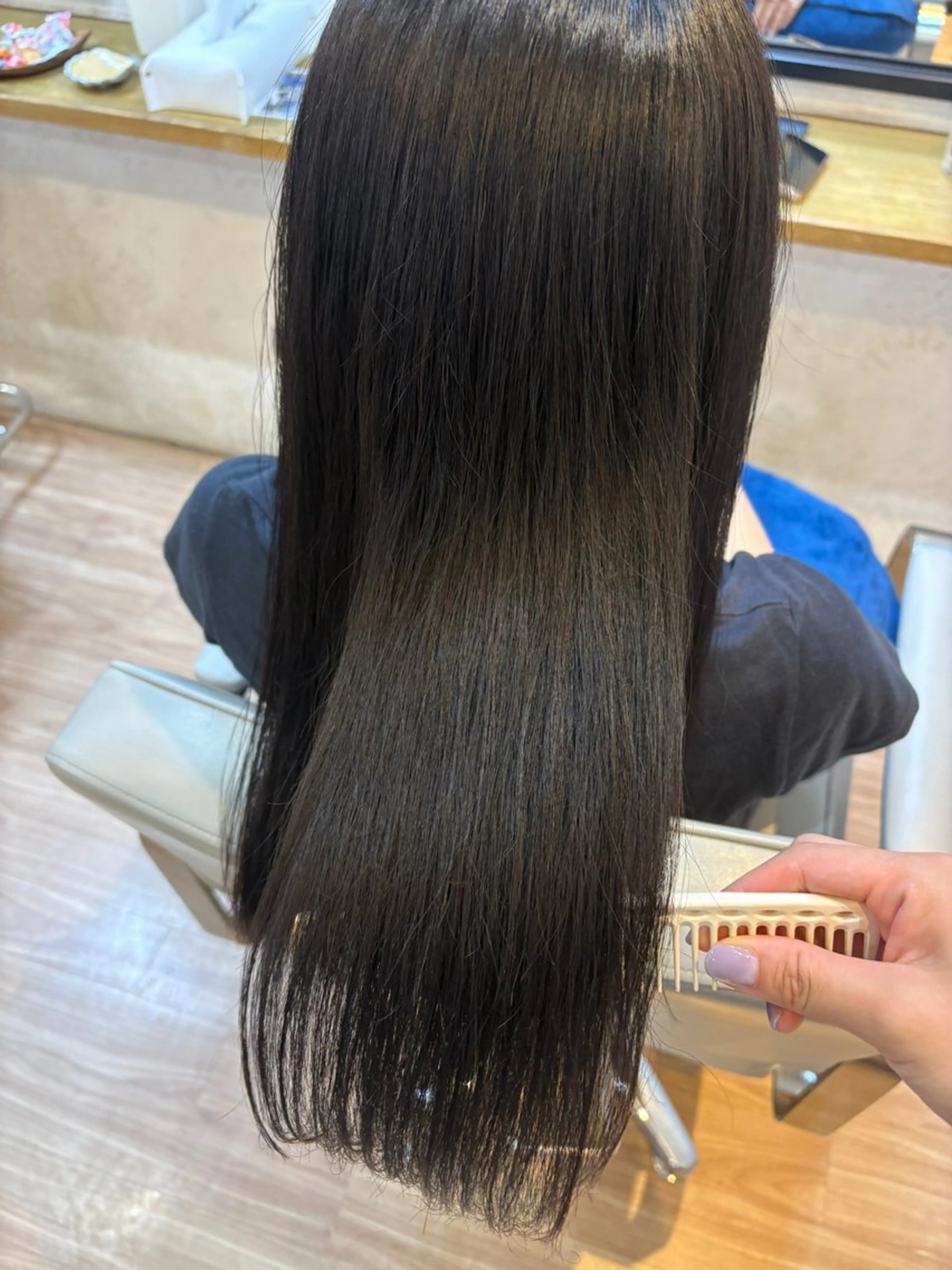 ロング IRICO たまプラーザ所属・韓国ヘアー🇰🇷 MIWAのヘアスタイル