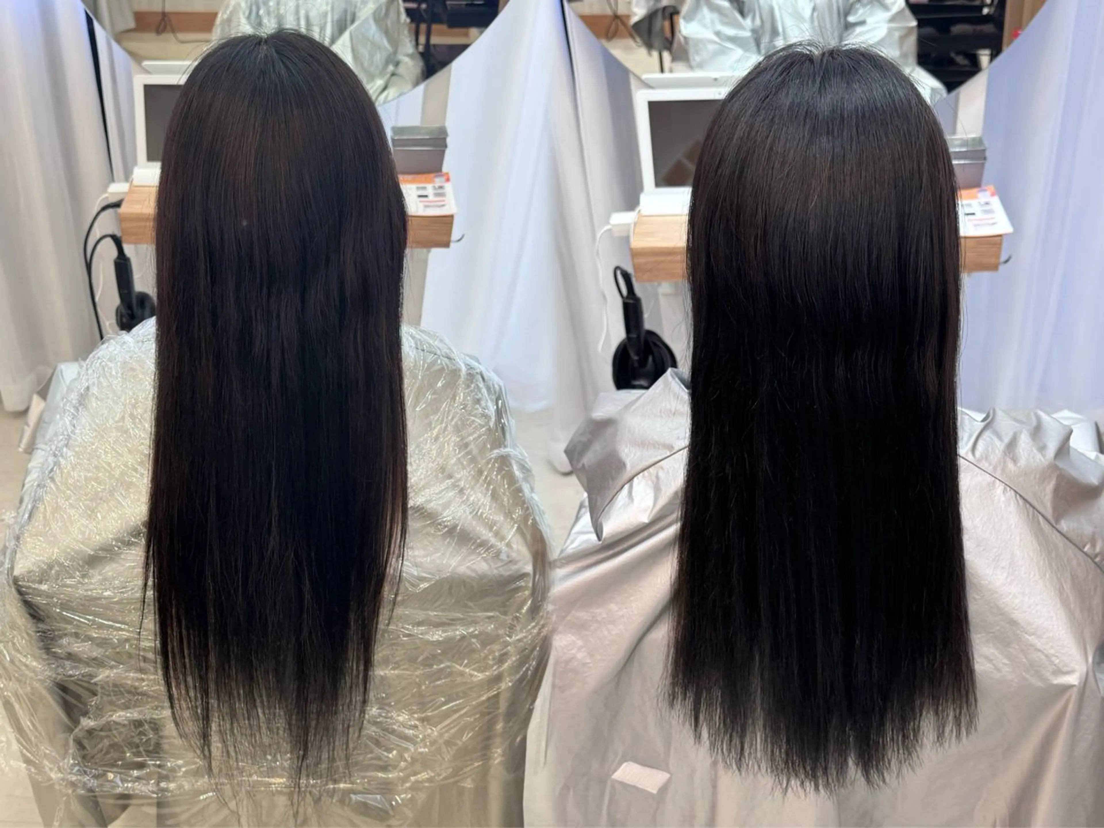 ロング カラー 透明感カラー lapereau ayanaのヘアスタイル