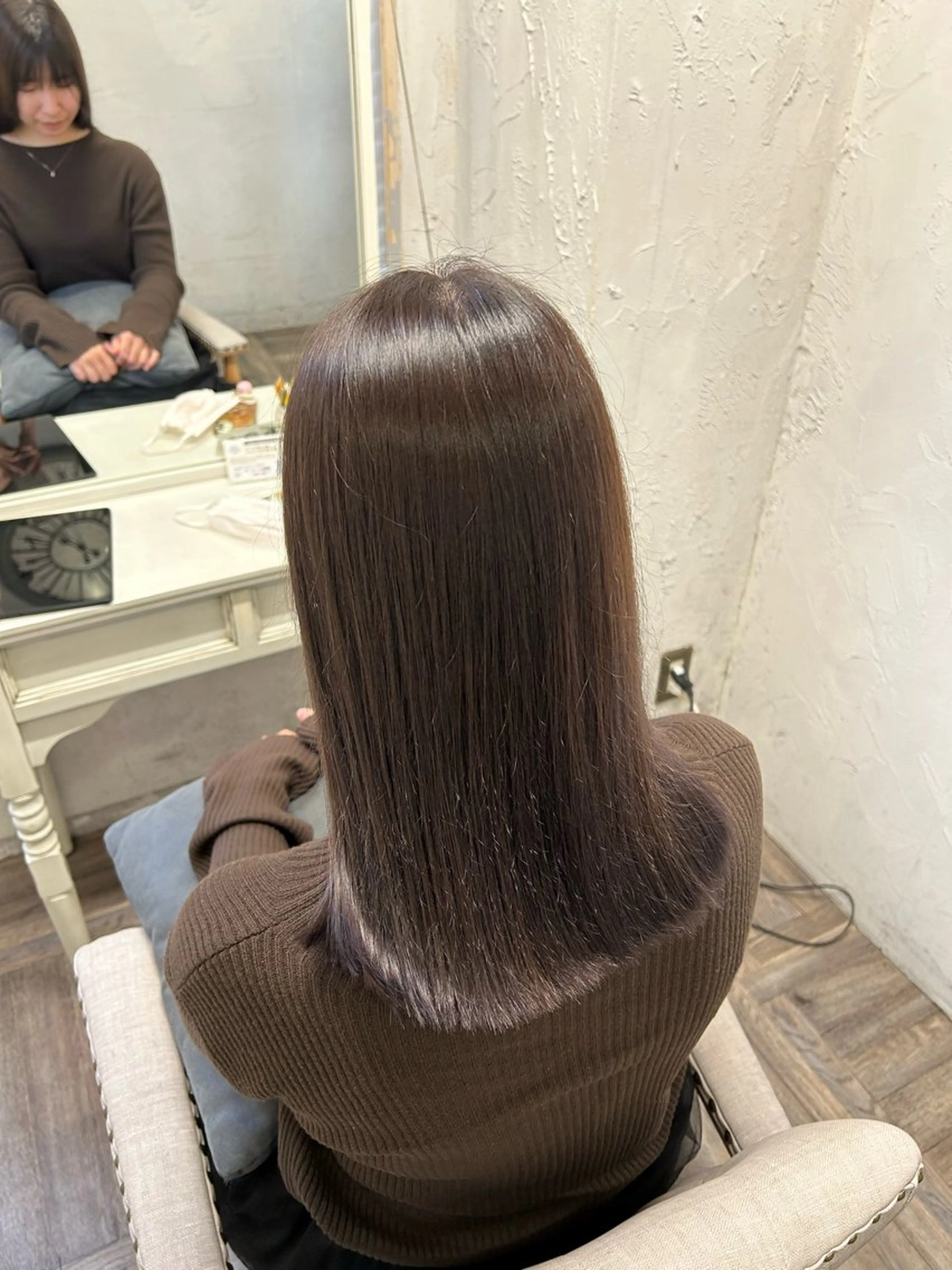 カラー veretta. あいりのヘアスタイル