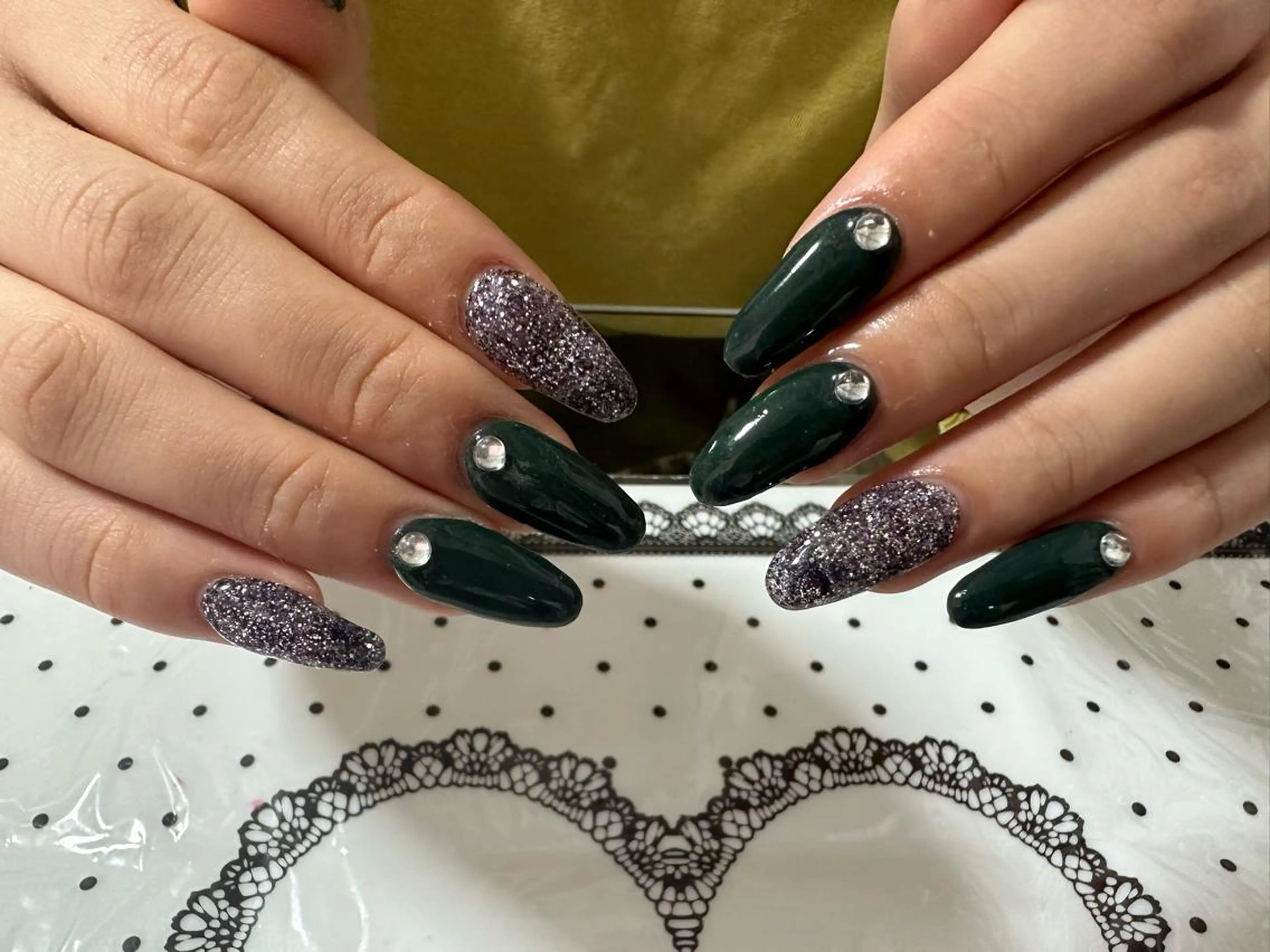 セミロング ネイル grace グレースのネイルデザイン