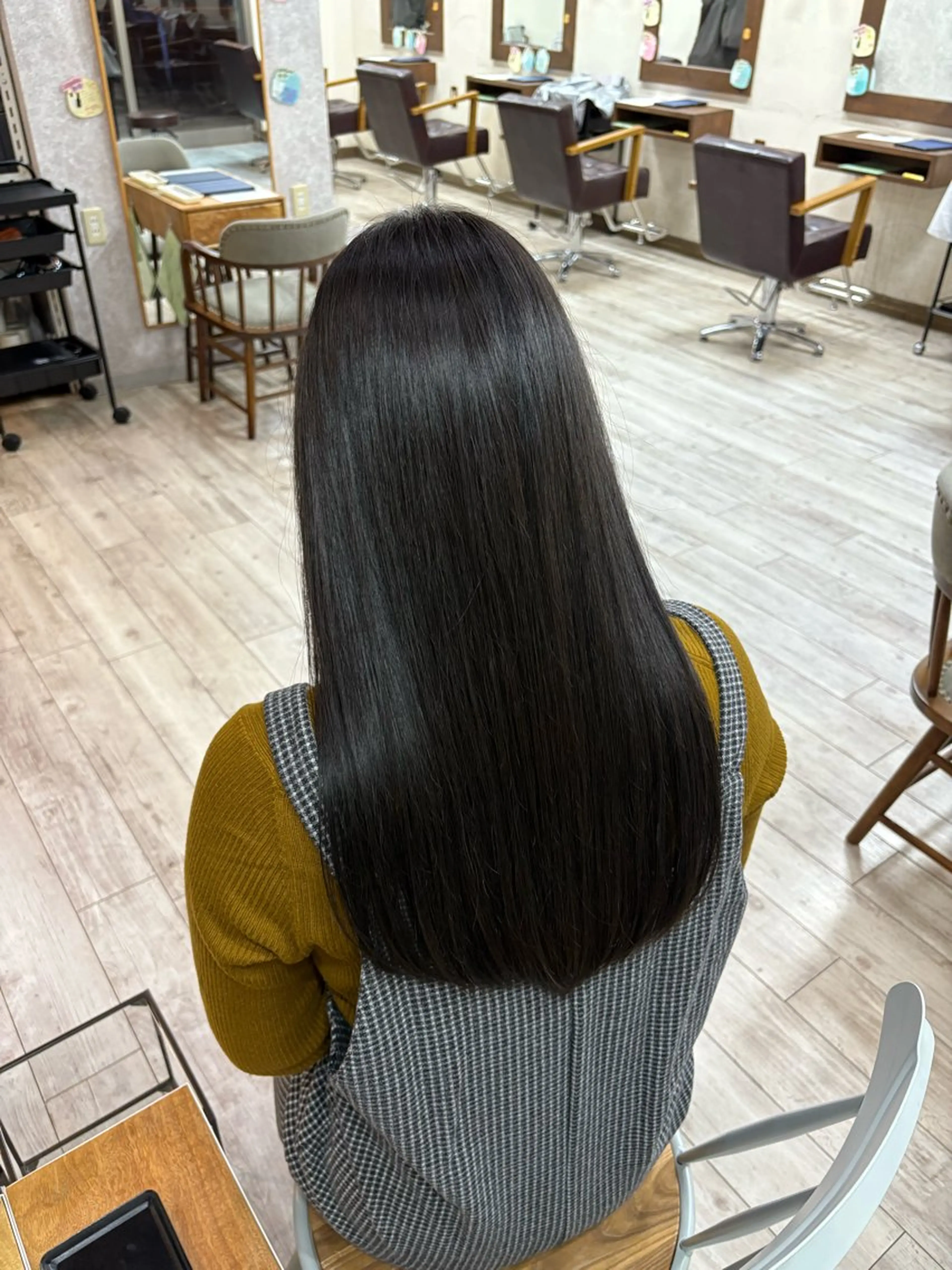 ロング カラー ヘアカラー なぎは/暖色・ ナチュラルカラーのヘアスタイル