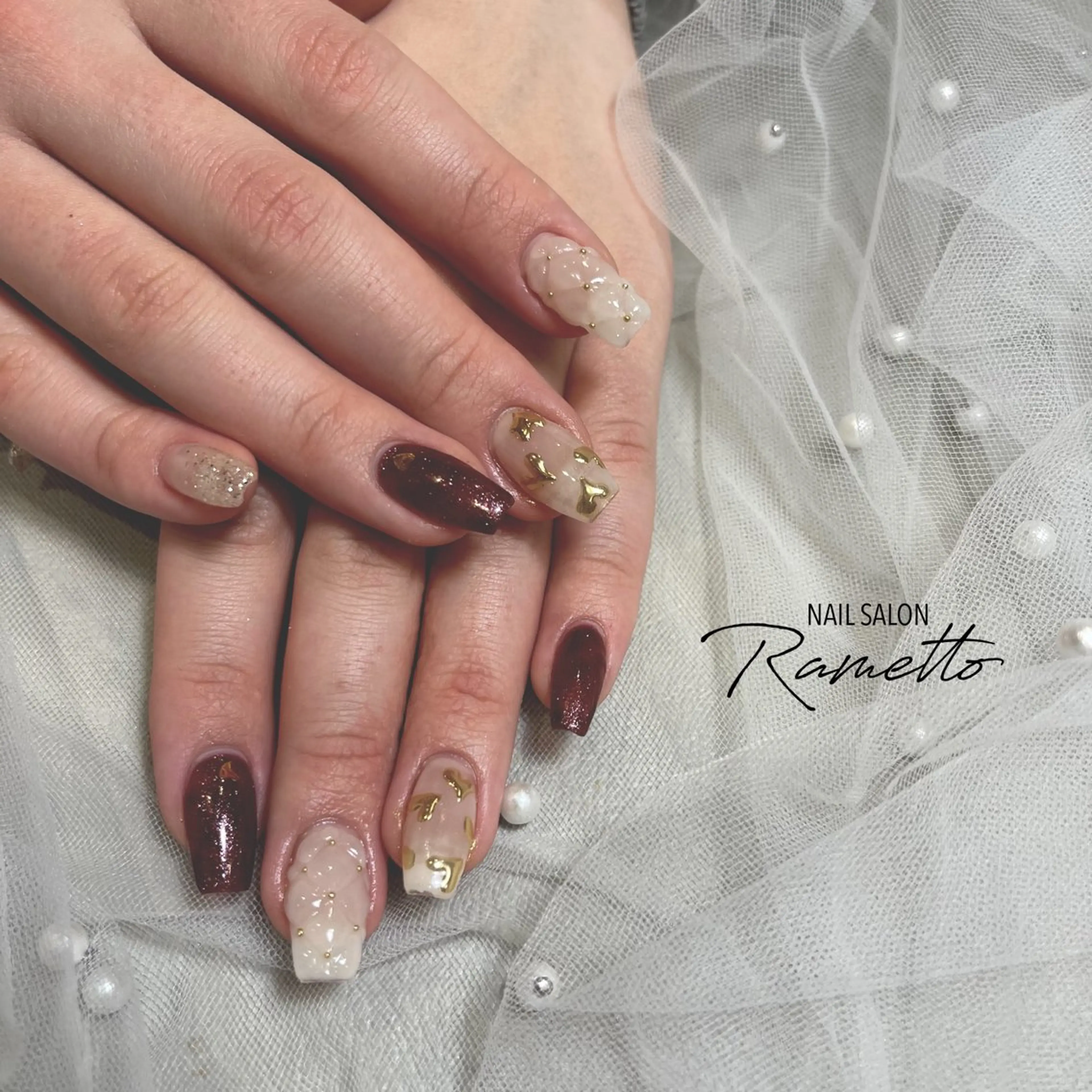ネイル ハンドネイル NAILSALON Ramettoのネイルデザイン