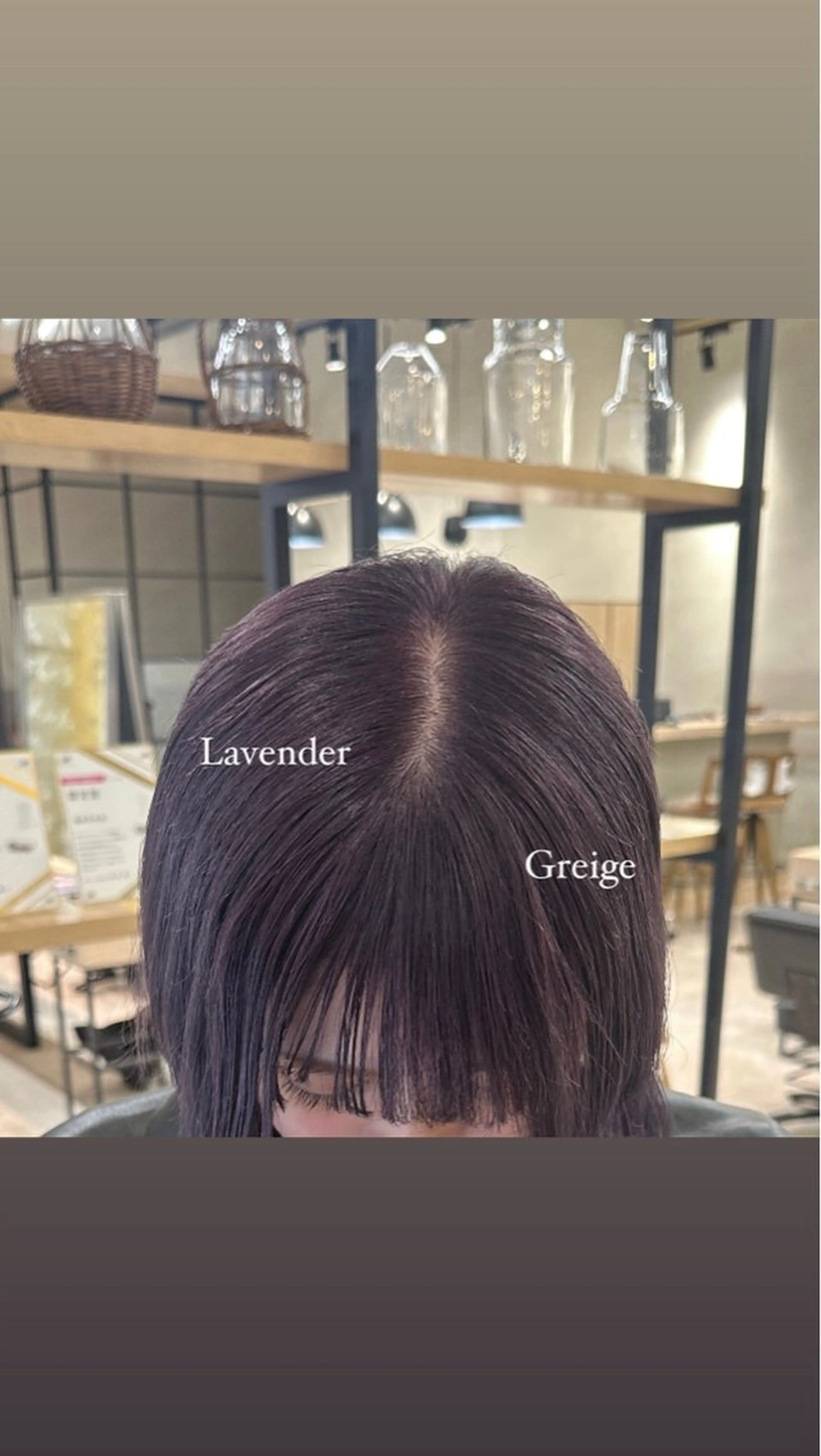 カラー ヘアカラー nanami ￤透明感￤ラベンダーのヘアスタイル