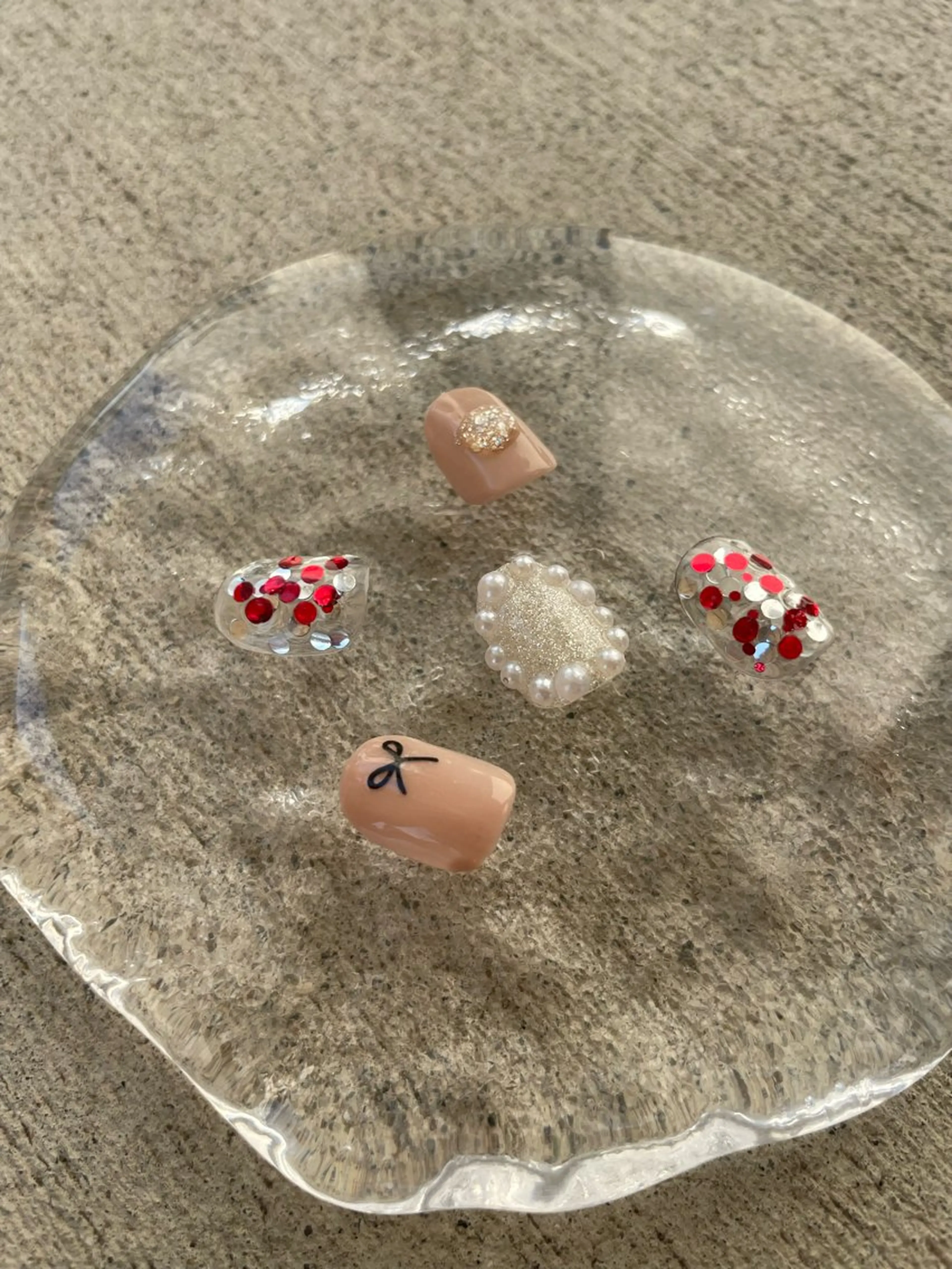 【12月7まで！限定】 オフ込 Hand 定額nail  6600yenの写真