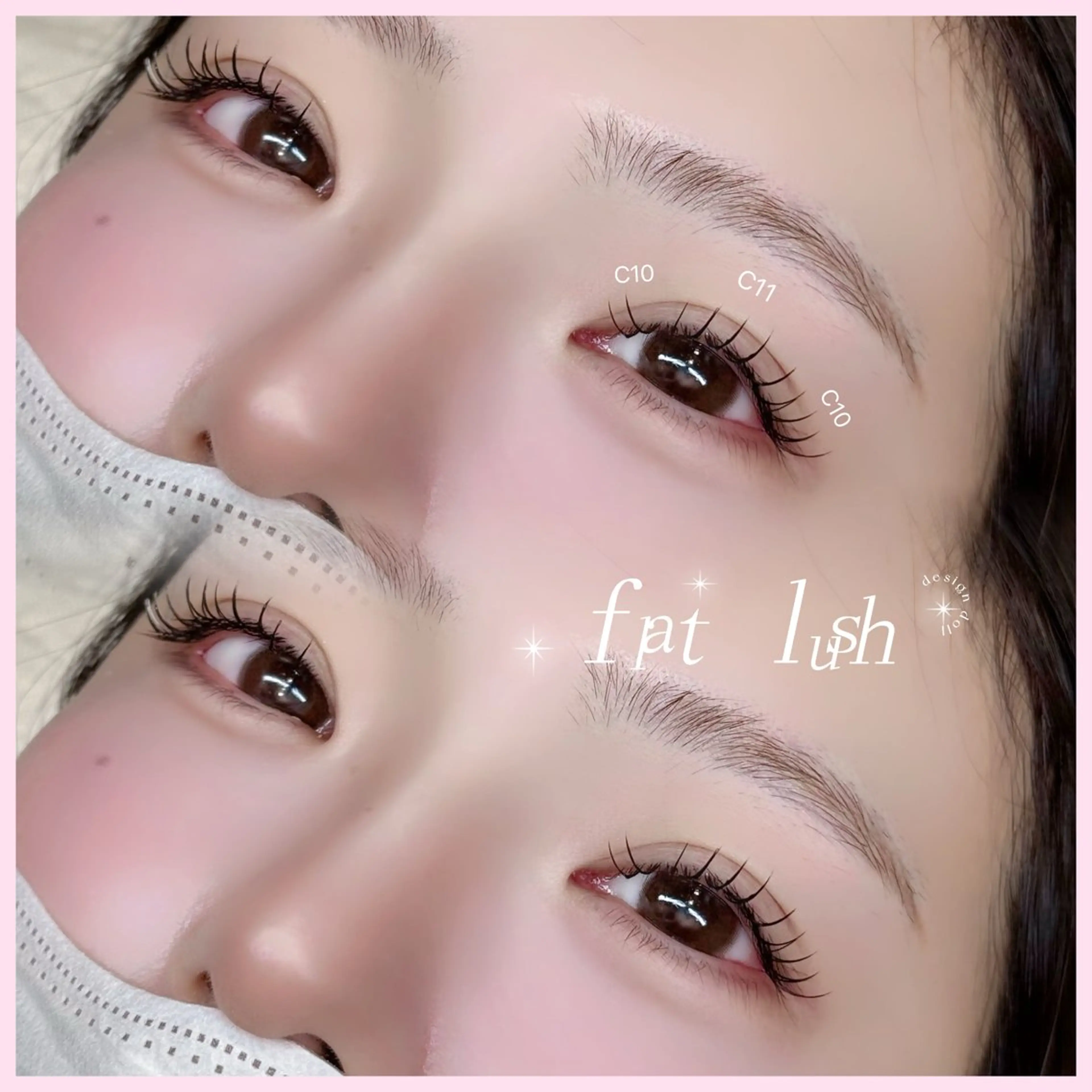 マツエク・マツパ Luxiel eye博多店所属・LuXiel mana🦙のマツエク・マツパデザイン