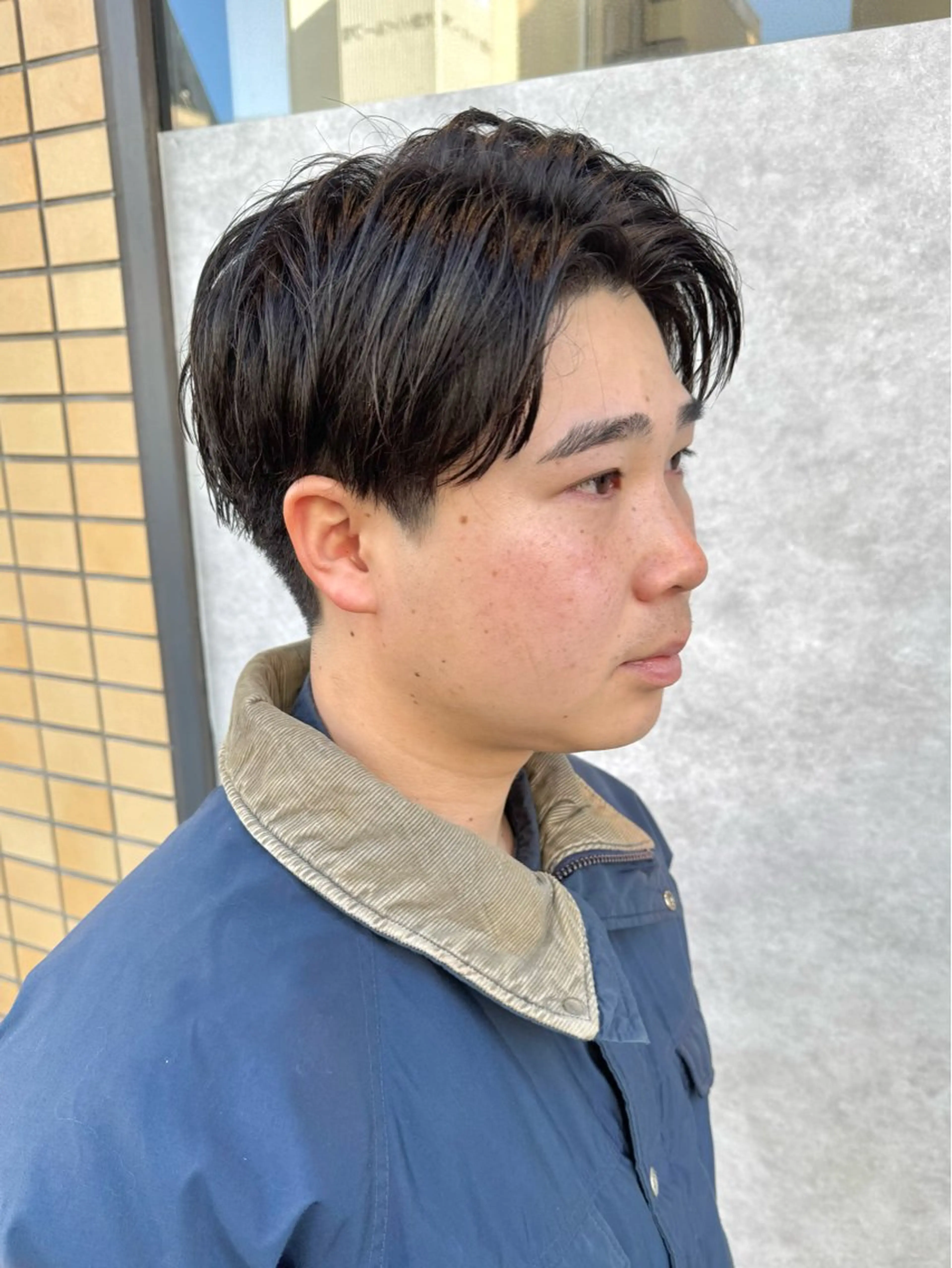 メンズ カット 米元 春奈のヘアスタイル