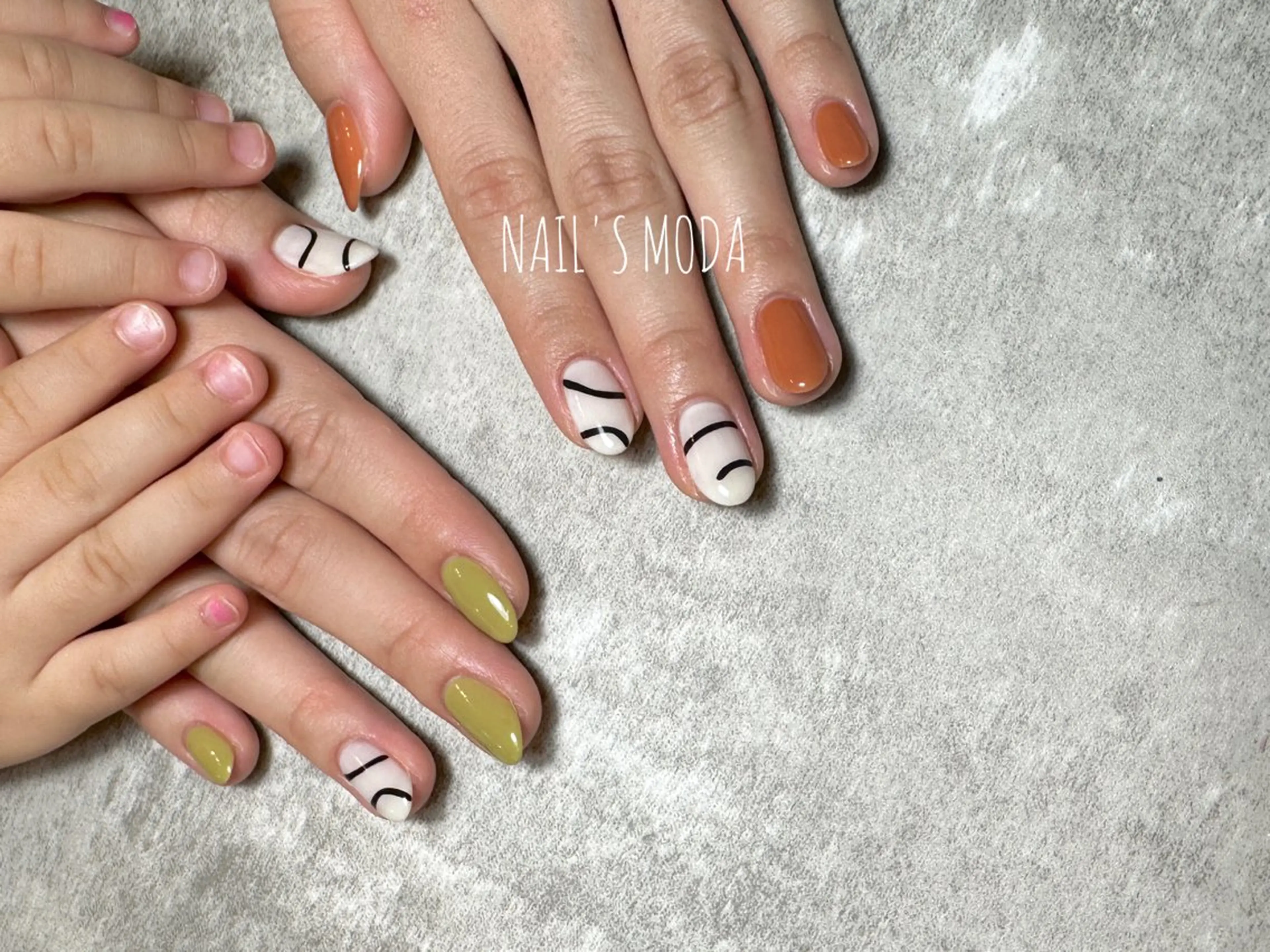ネイル シンプルネイル NAIL'S MODAのネイルデザイン