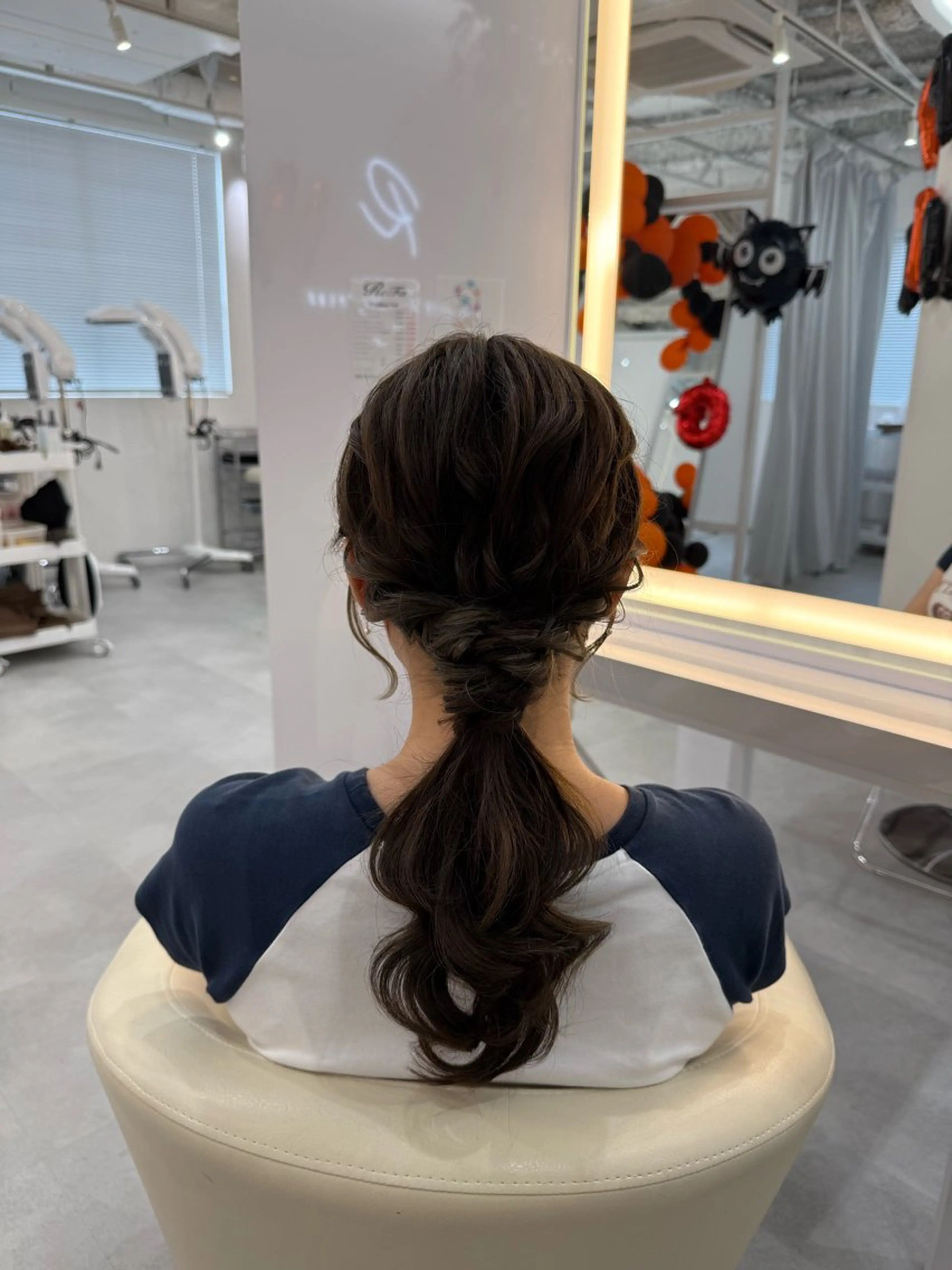 セミロング ヘアセット R/🎀 ヘアセット・艶カラーのヘアスタイル