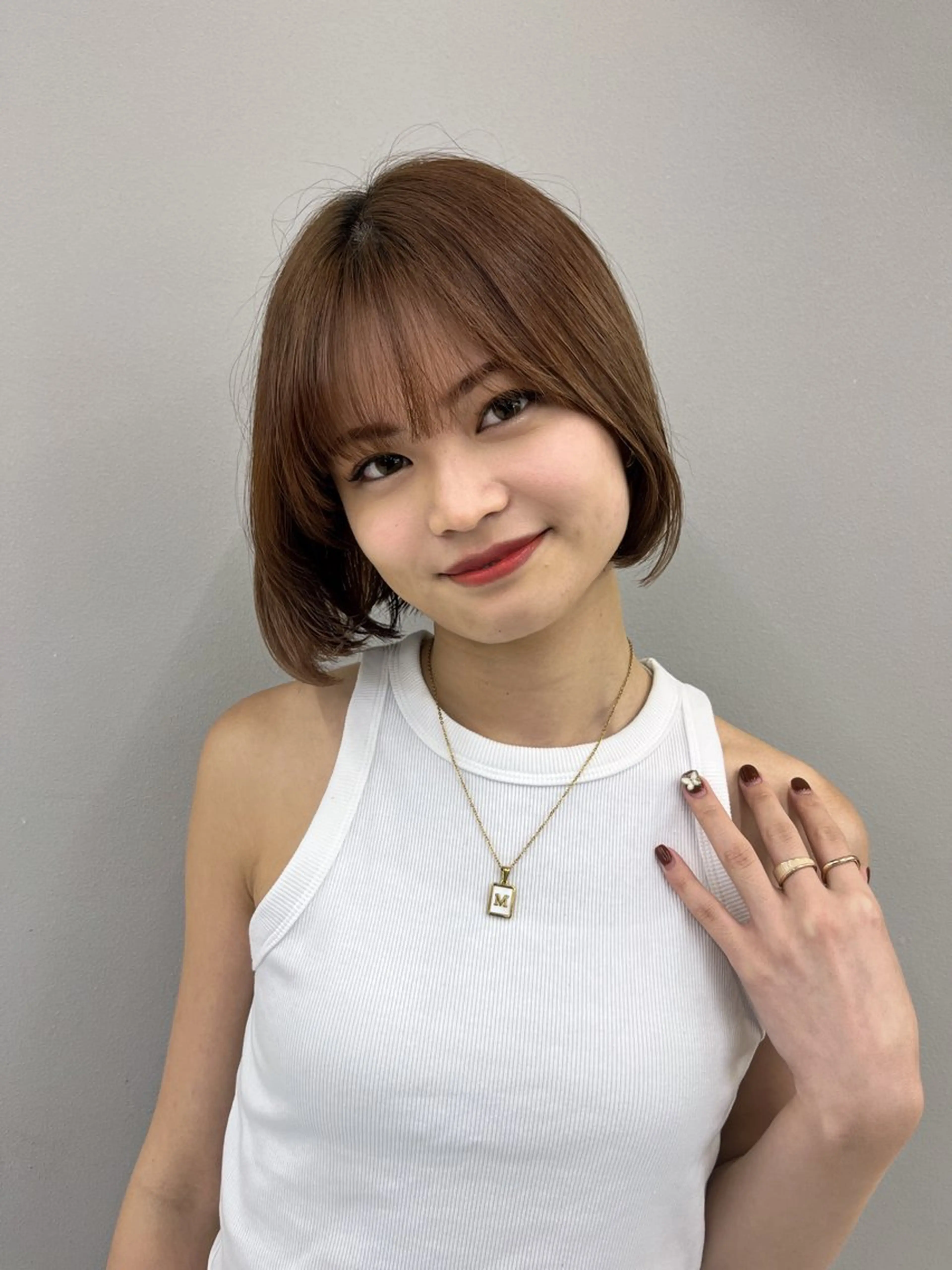 ショート 池袋/似合わせ/縮毛 髪質改善【ugen】のヘアスタイル