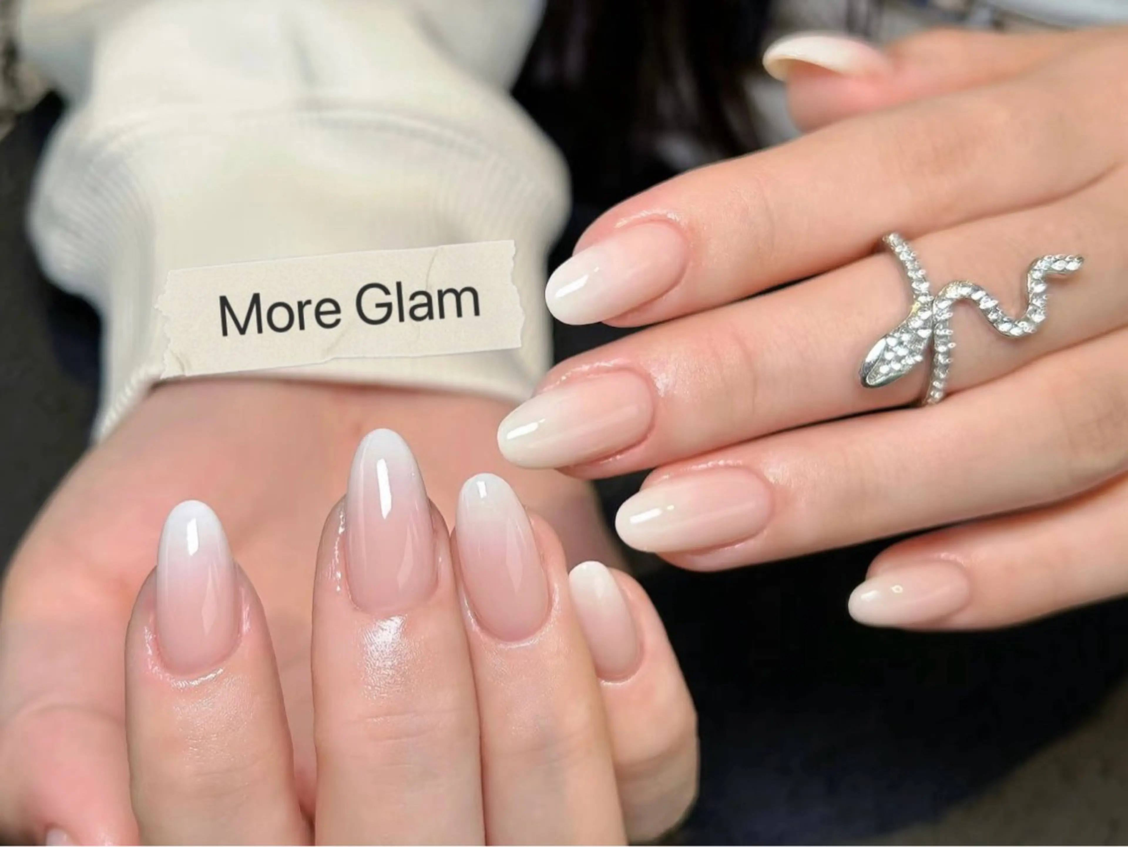 ハンド【ベースカラー込み】🌸カラグラテーション7280円の写真