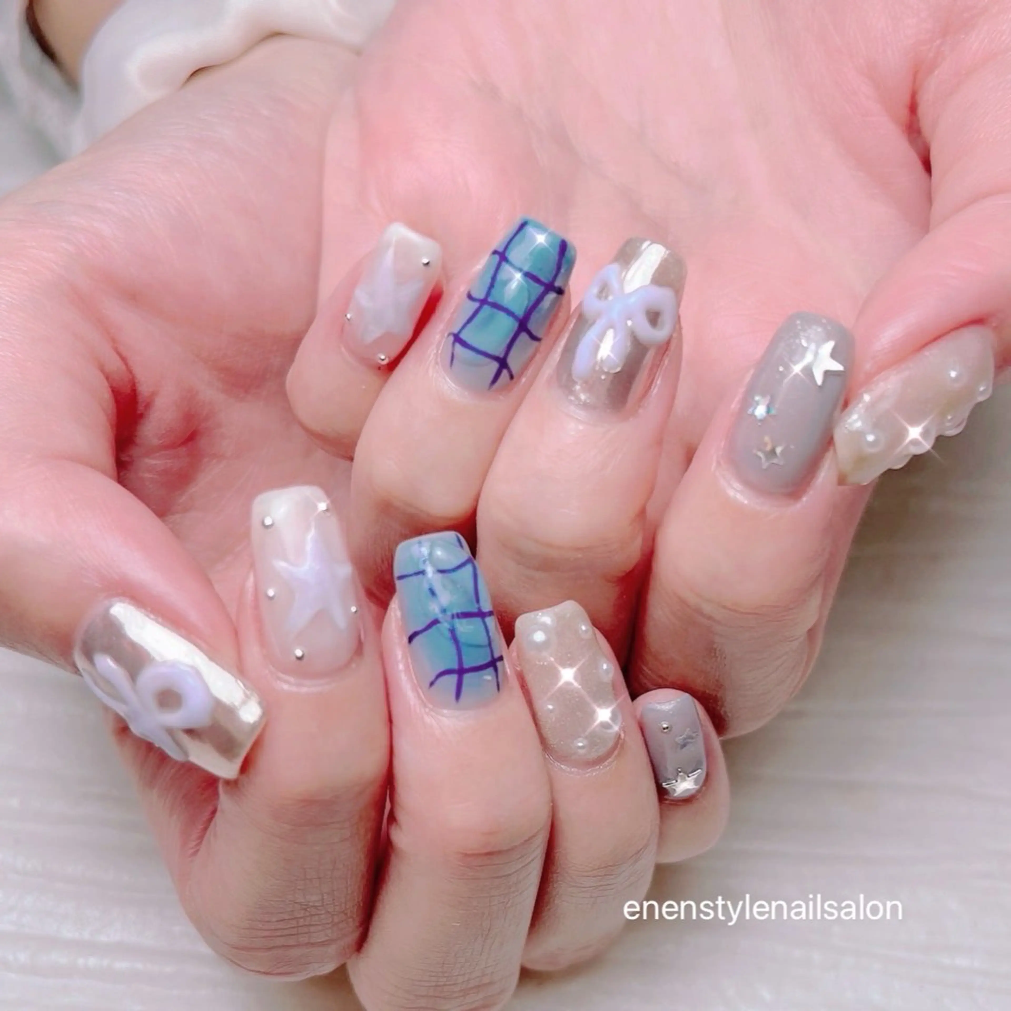 ネイル ハンドネイル 👑enen style👑のネイルデザイン
