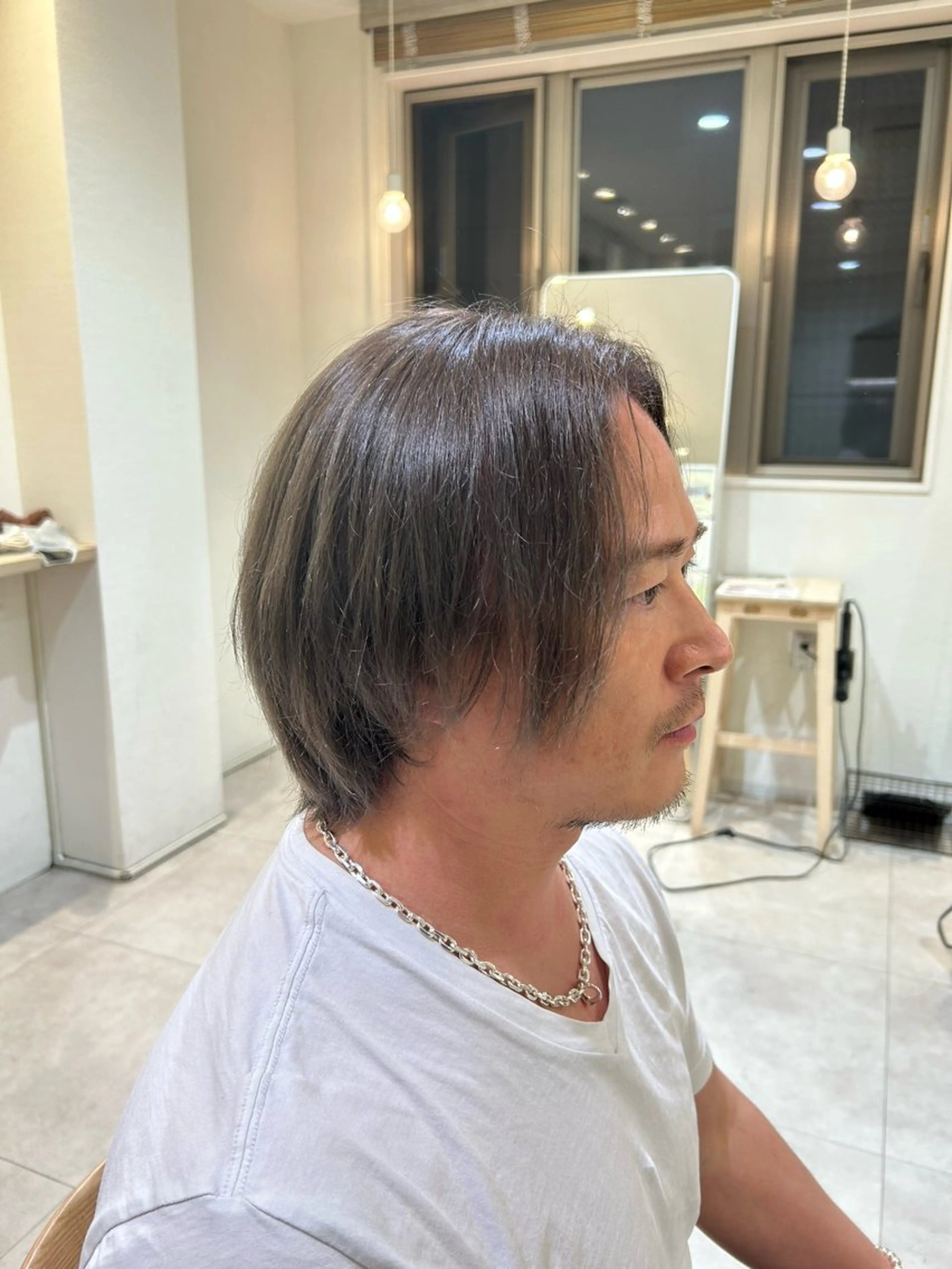 カラー メンズ ヘアカラー トリートメント ヘアセット いぶき/透明感カラー 🎨メンズパーマ🔥のヘアスタイル