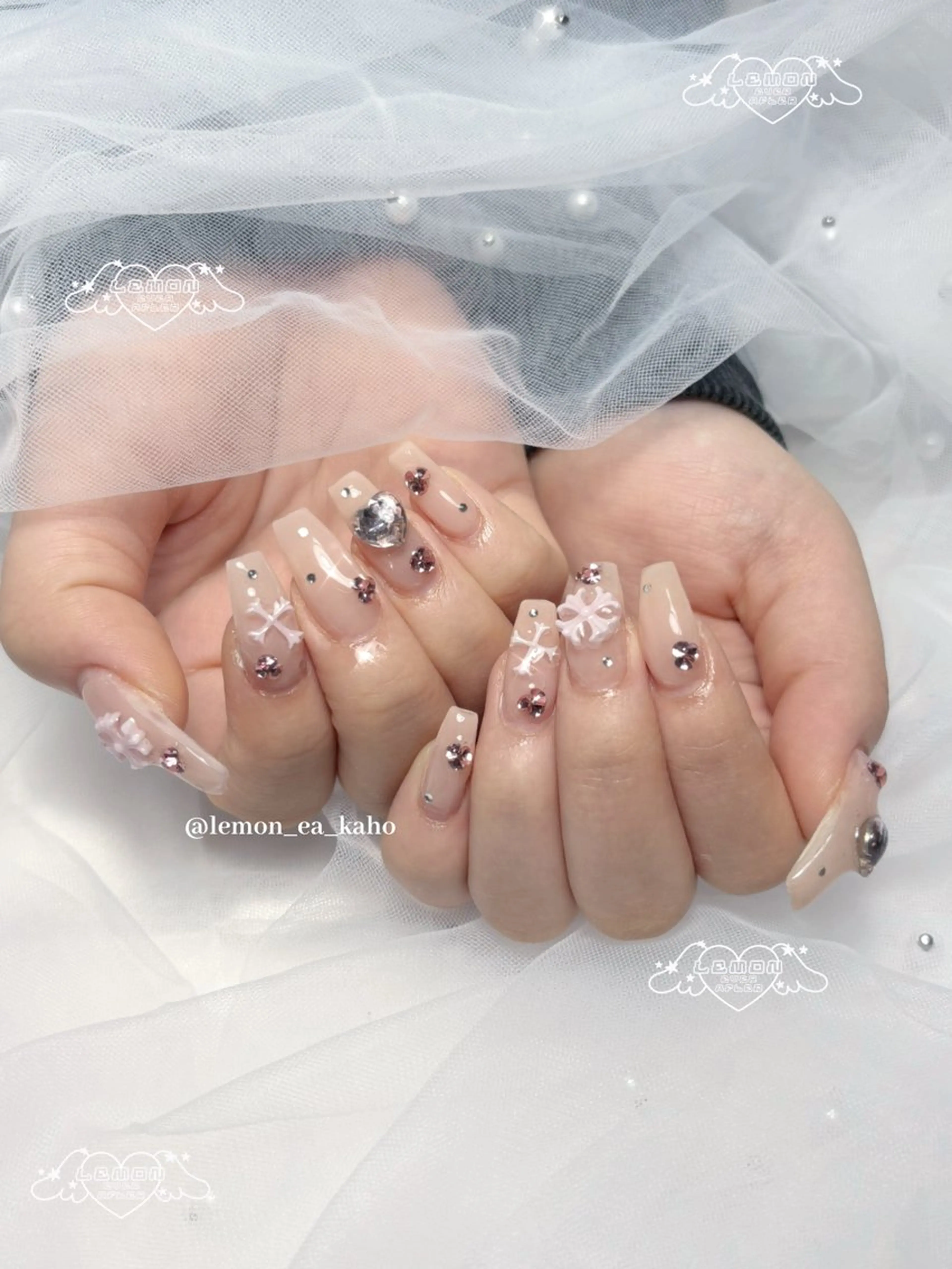 ネイル Choanail 大阪店所属・Lemon ever afterのネイルデザイン