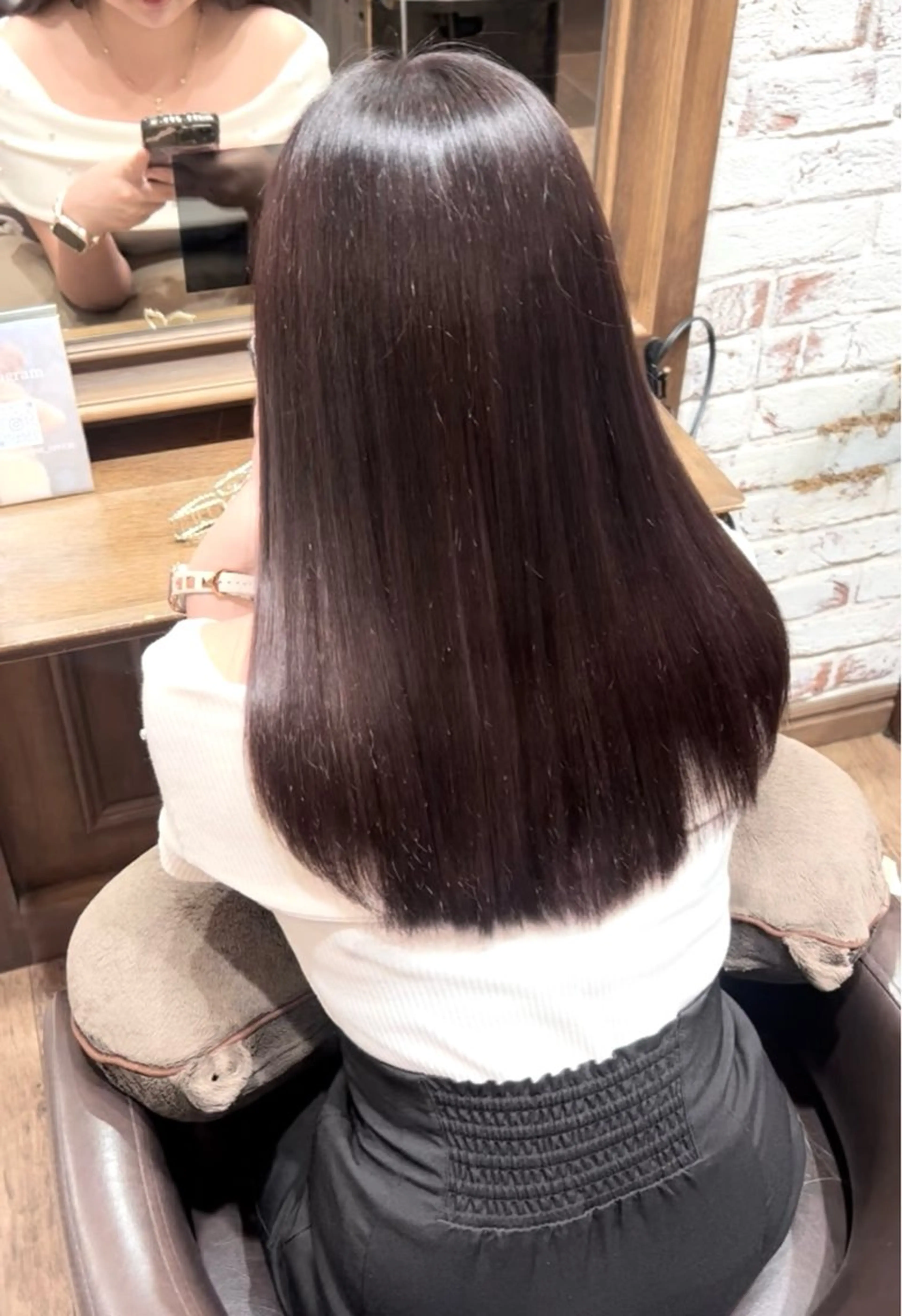 ロング hair＆SPA Mauve 世田谷所属・暖色カラー/暗め /シオリ🎀🪄のヘアスタイル